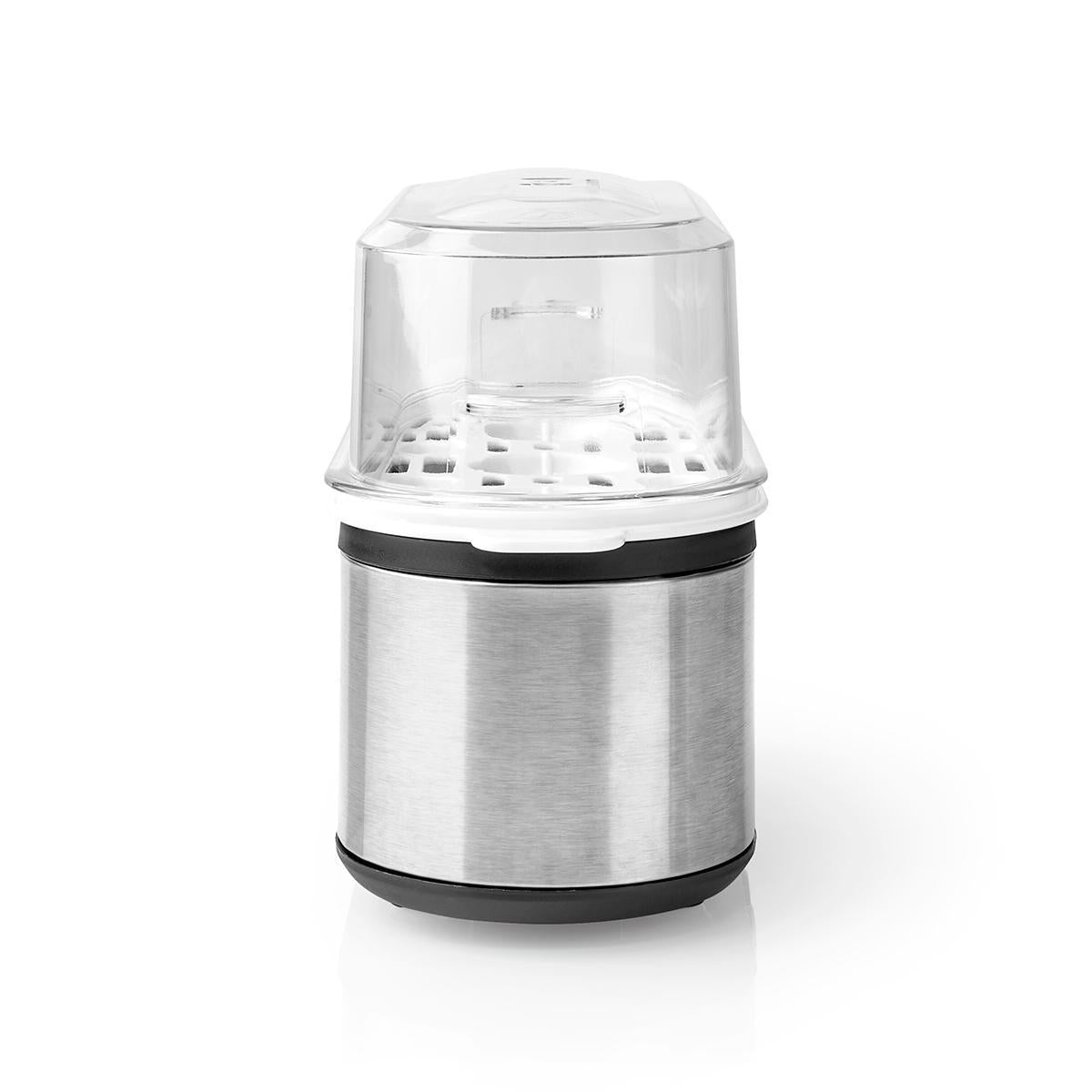 Æggekoger fra Nedis designet til at koge op til tre æg med en klar plastikdæksel og en rustfri stålbase der giver et moderne udseende