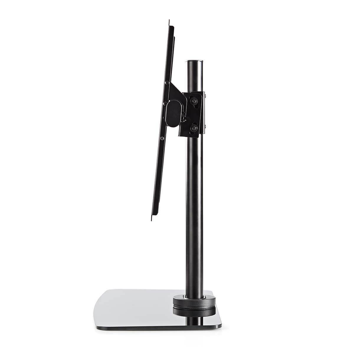 Nedis TVSM2330BK fuld bevægelig TV stand i sort design til skærme fra 32 til 65 tommer med justerbar højde og skridsikkert underlag