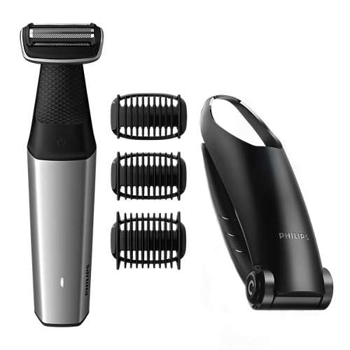 Philips BG5020/15 vandafvisende kropstrimmer Bodygroom med tre skærehoved justeringer og en ergonomisk designet håndtag til nem brug