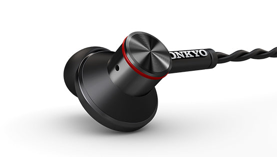 Onkyo E600MB/00 In-ear-hovedtelefoner med mikrofon - Sølv/sort