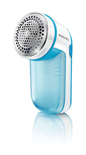 Philips fnugfjerner GC026/00 med et moderne design og en gennemsigtig beholder til opsamling af fnug og fibre produktet er ideelt til at vedligeholde tøjets udseende og forlænge levetiden