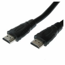Qnect High Speed HDMI kabel 2m til 4K med Ethernet - Sort