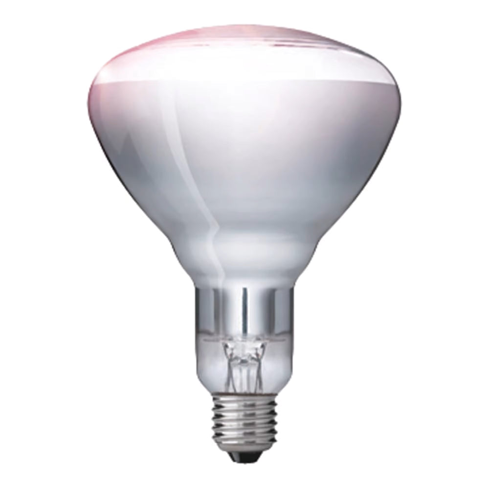 Philips Varmelampe BR125 IR 150W E27, Klar, 125 mm Diameter, 173 mm Længde