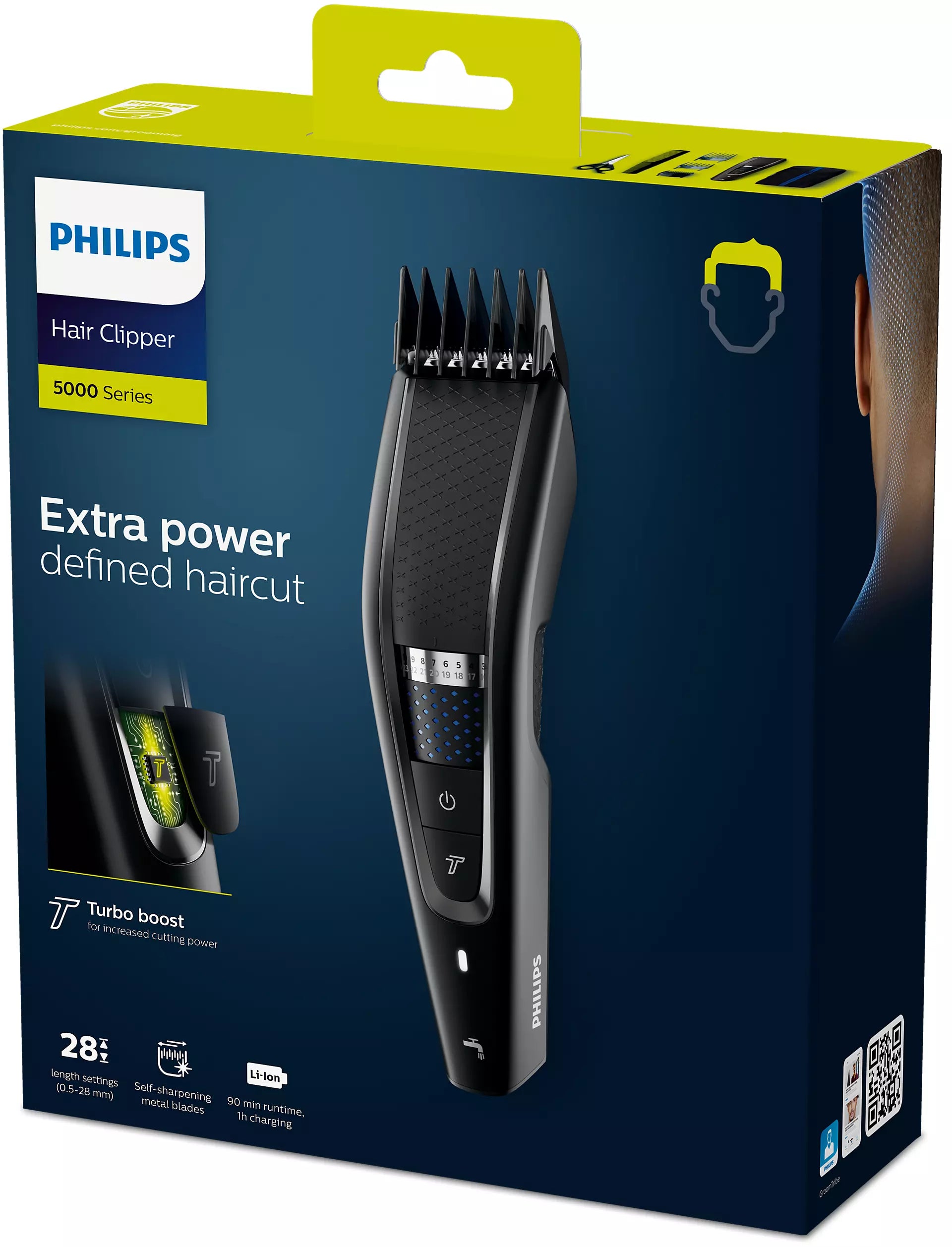 Philips HC5632/15 Vaskbar hårklipper series 5000