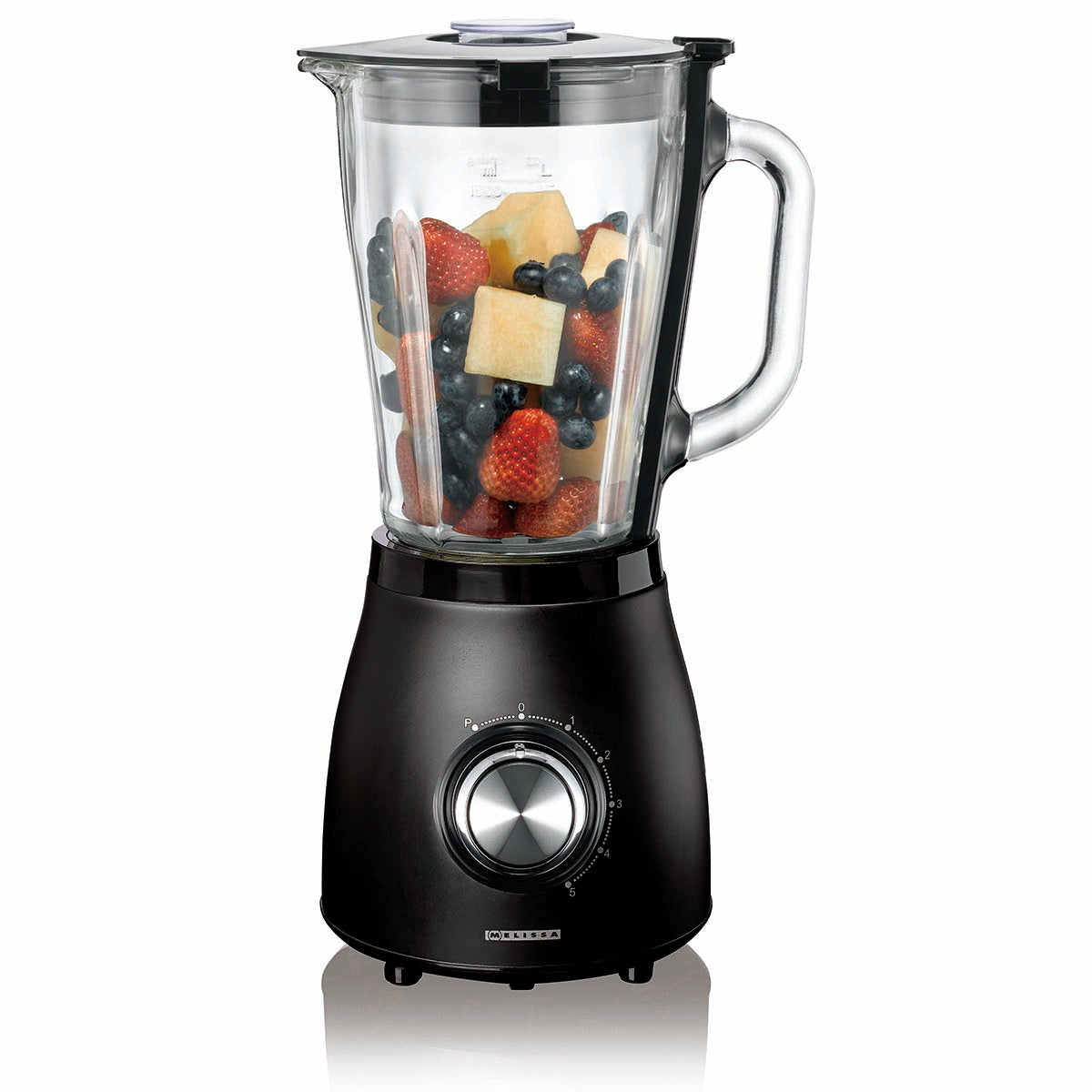 MELISSA - Blender 1,5L glaskande, 500W mat sort - 16180133
