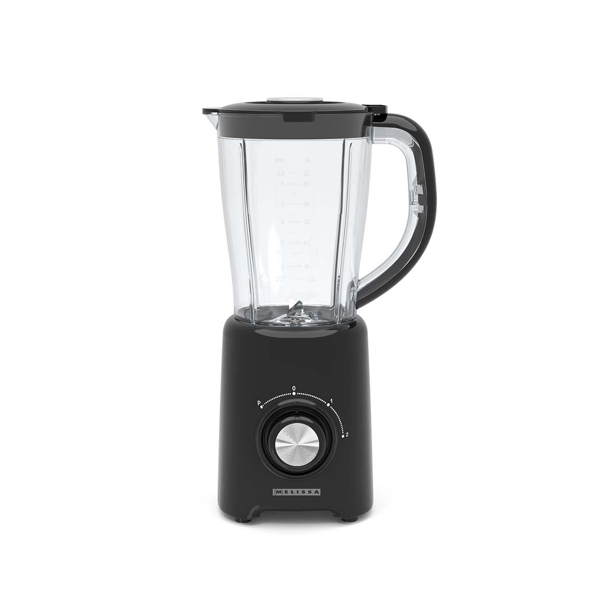 MELISSA - Blender | 800 W | 2 hastigheder + puls | 4 knive i rustfrit stål | 1,5 L plastkande | Sort - 16180134