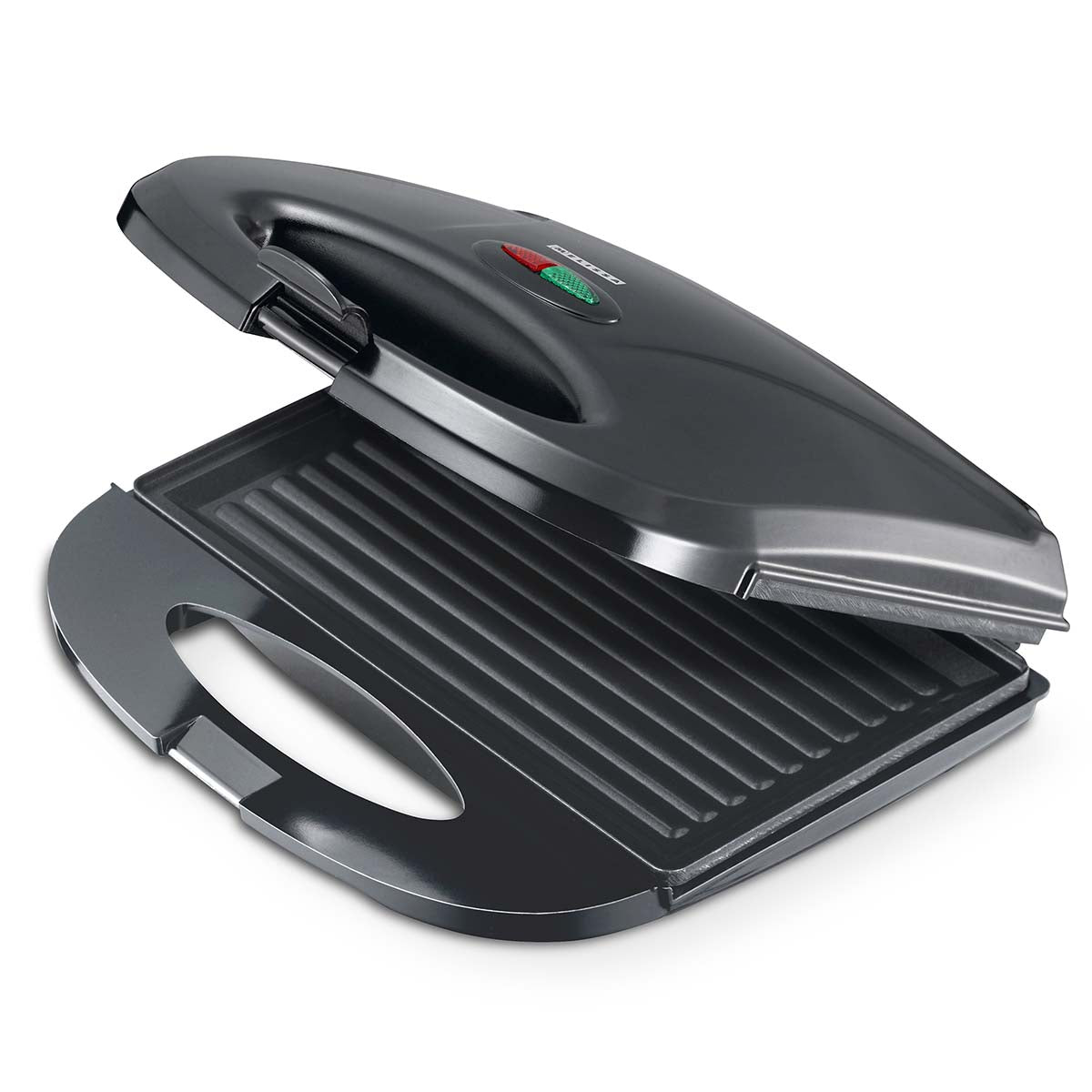 MELISSA - Sandwichtoaster | 750 W | Grillplader | Automatisk temperaturkontrol | Non-stick belægning | Sort - 16240109