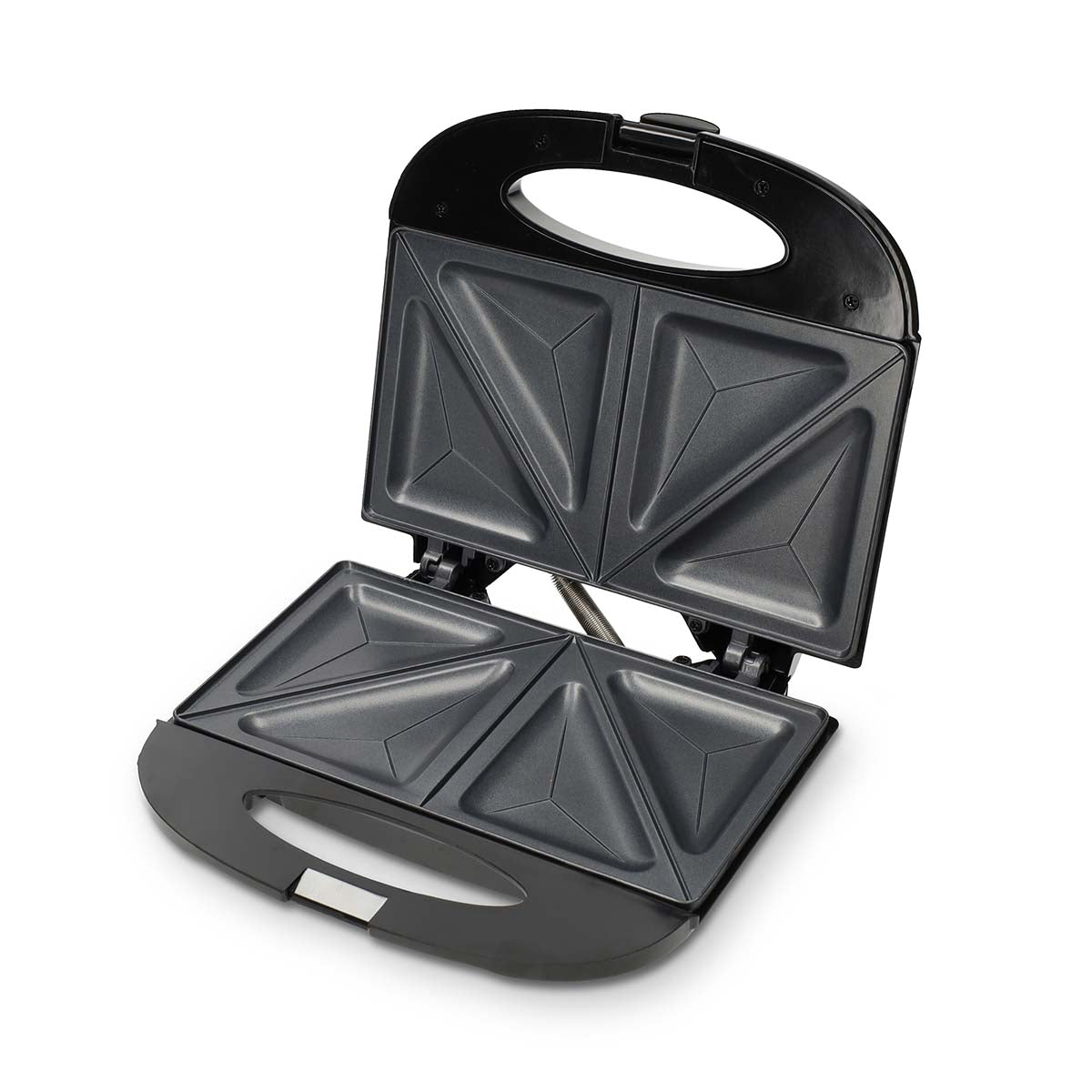 MELISSA - Sandwichmaskine | 750 W | Sandwichplader | Automatisk temperaturkontrol | Non-stick belægning | Sort - 16240112