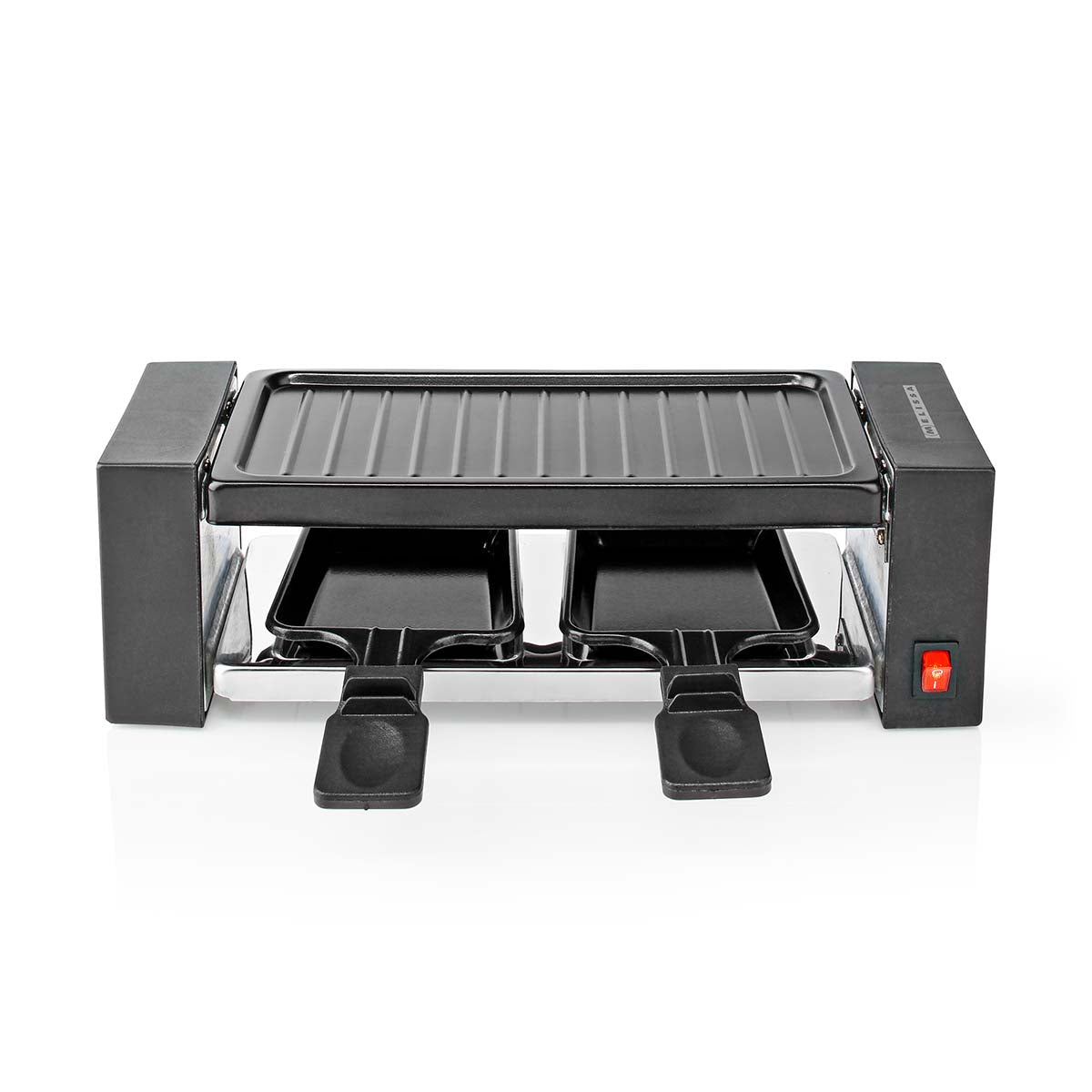 MELISSA - Raclette / Gourmetsæt | 2 personer | 400 W | 23 x 10 cm | Non-stick belægning - 16300031