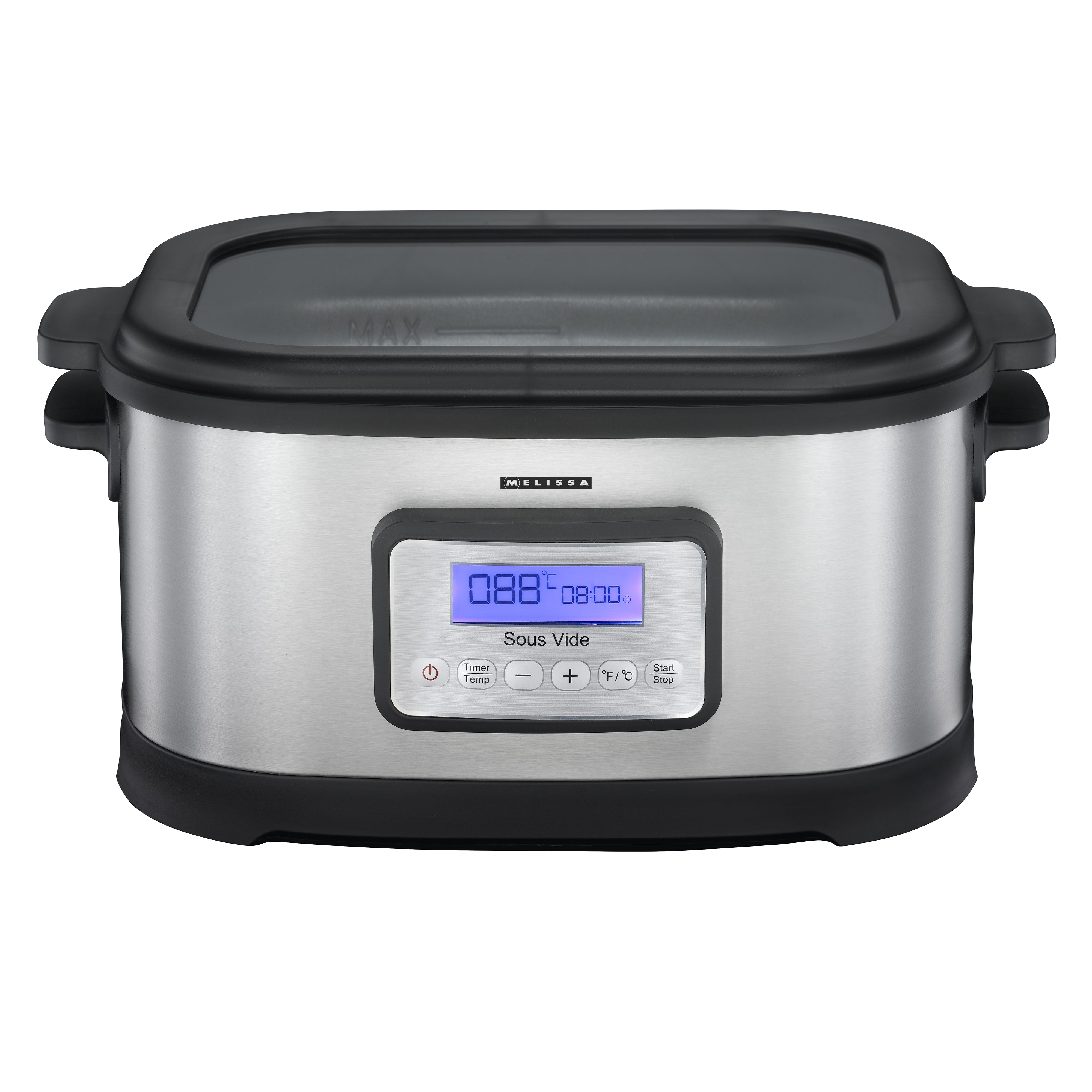 MELISSA - Sous Vide 6L 520W sort/rustfrit stål - 16310170