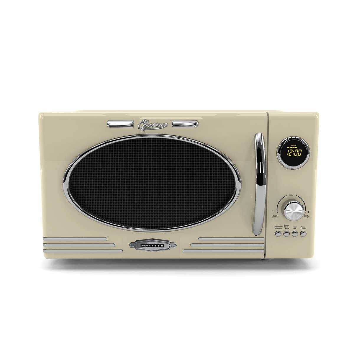 MELISSA - Mikrobølgeovn grill 23L 800 W Cream - 16330128