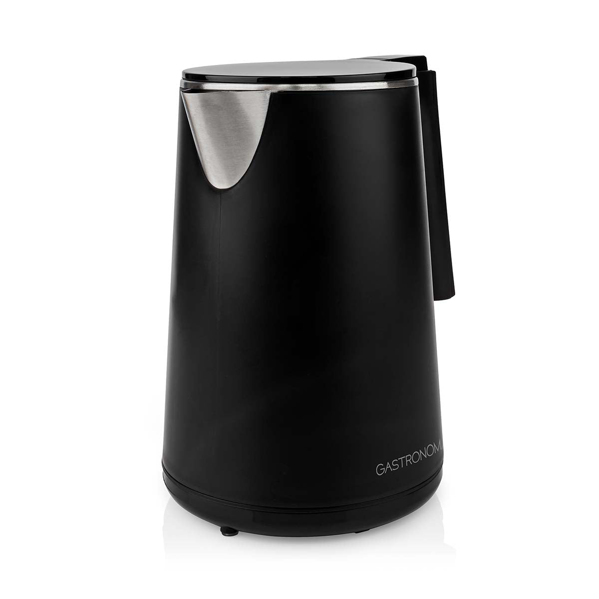 Gastronoma - El-kedel | 1,0 l | 1200 W | Dobbeltvægget | 360° pirouettefod | Skjult varmeelement | Strix®-controller | Tørkogningsbeskyttelse | Mat sort - 18130004