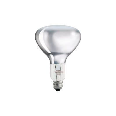 Philips R125 IR glødelampe, 375W, E27, 230-250V, CL, 1CT/10