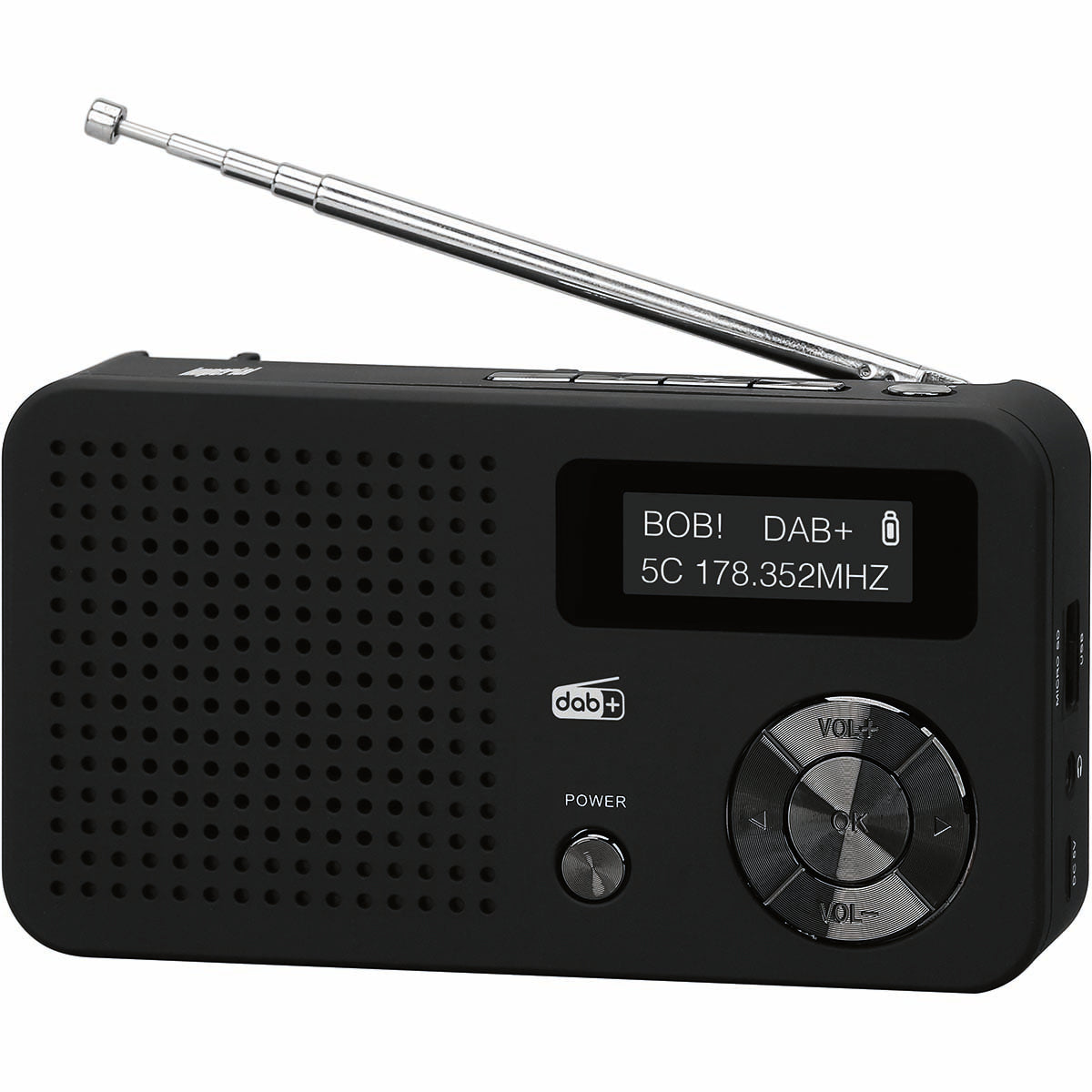 Imperial - IMPERIAL DABMAN 13 Bærbar DAB+ / FM-radio sort - 22-121-00