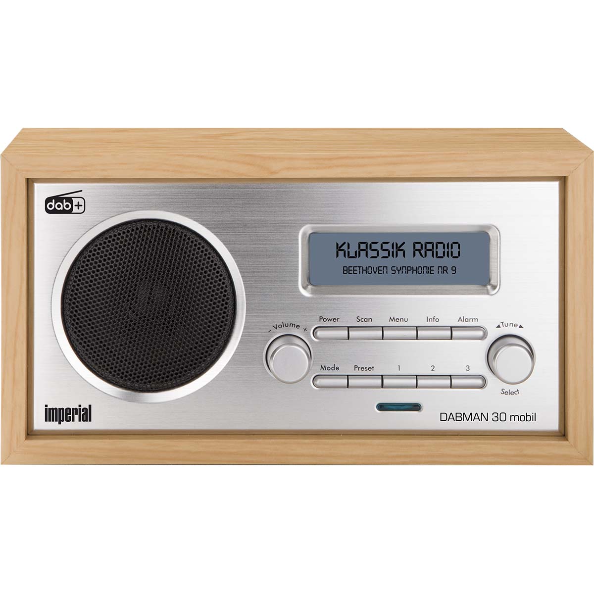 Imperial - DABMAN 30 Mobil DAB+/FM-radio Wood - 22-129-00