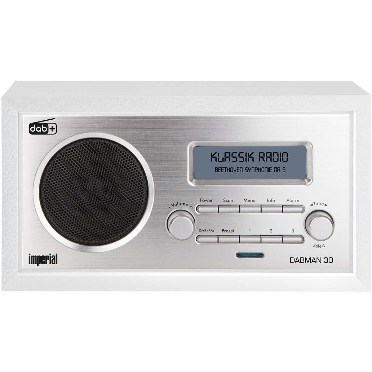 Imperial - DABMAN 30 DAB+ / FM-radio hvid - 22-137-00