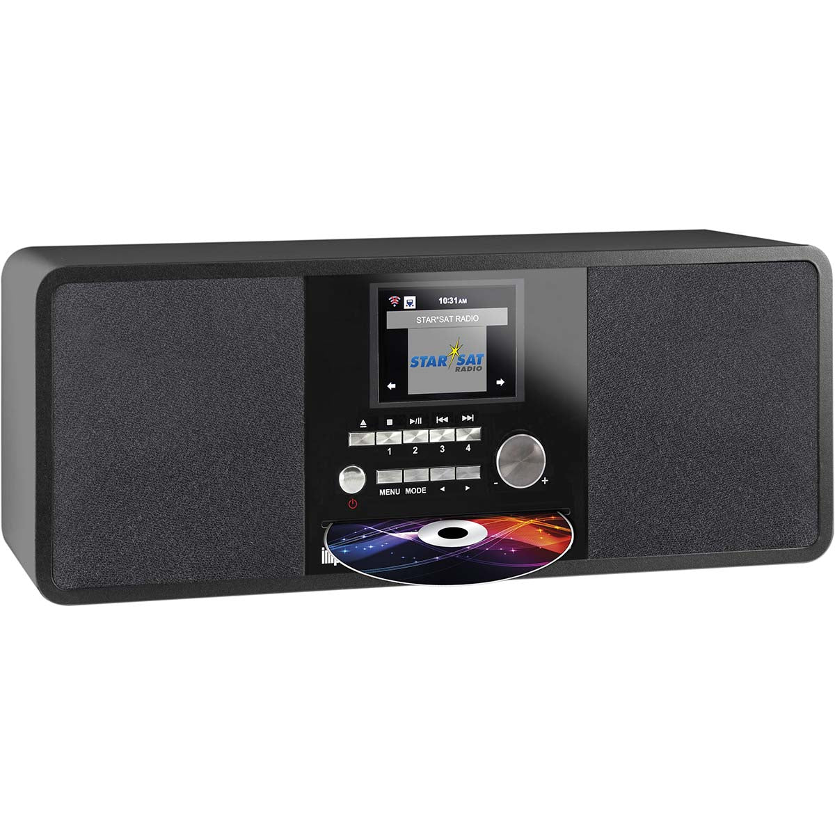 Imperial - DABMAN i200 CD Multifunktionsradio DAB+ / FM / Internet / Bluetooth Sort - 22-236-00