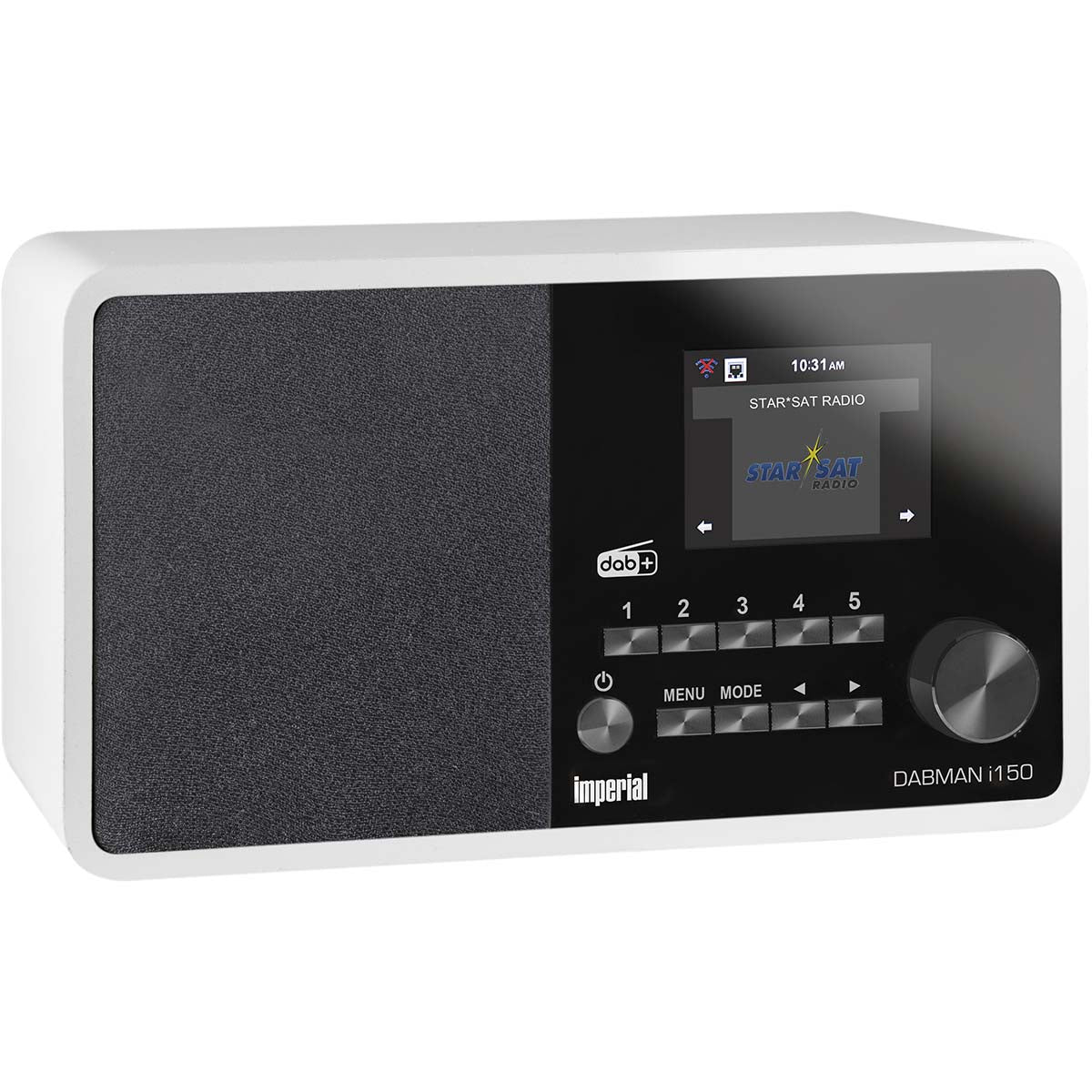 Imperial - DABMAN i150 Kompakt hybridradio til internet / DAB+ / FM Hvid - 22-262-00