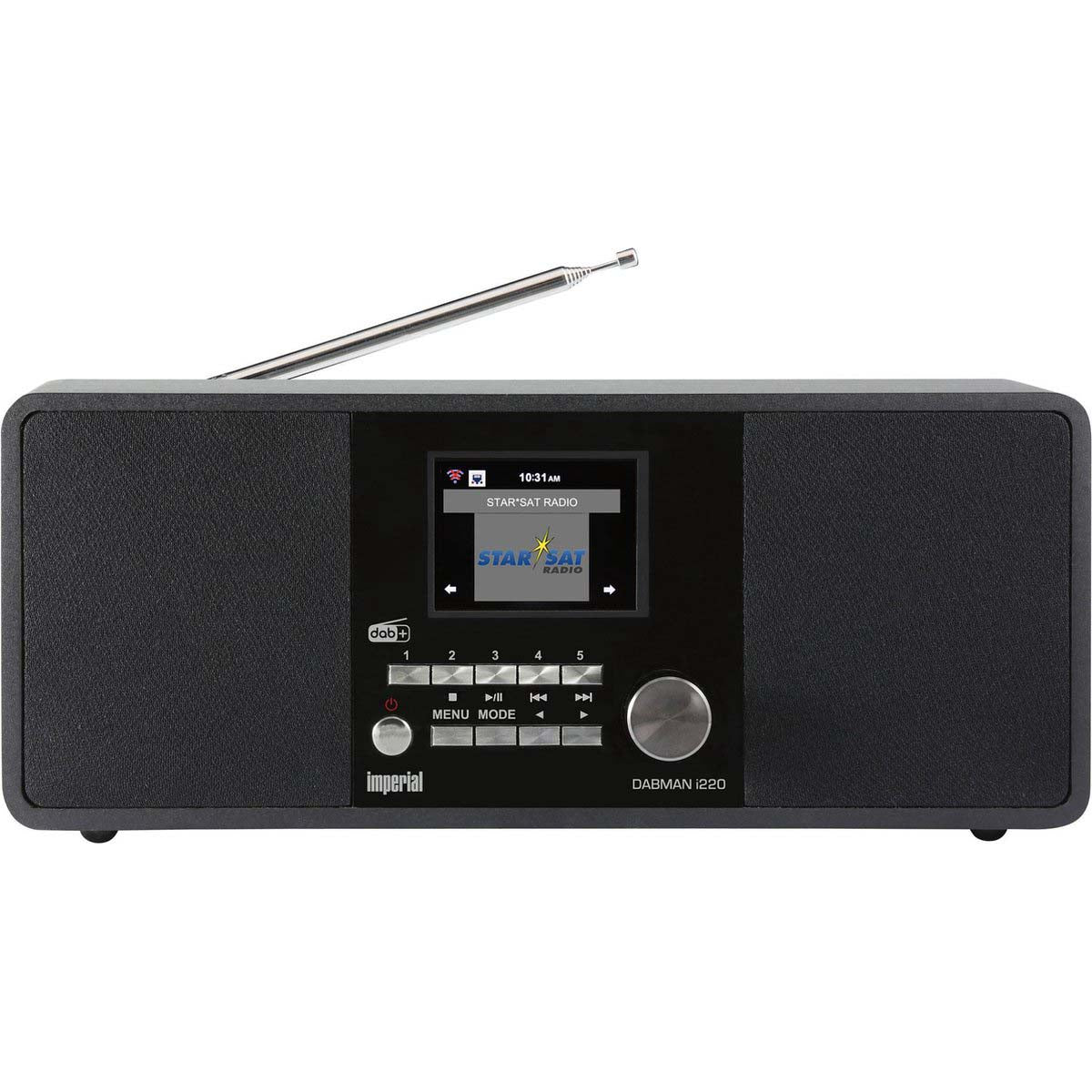 Imperial - DABMAN i220 BT DAB+ / FM internetradio med bluetooth Sort - 22-286-00