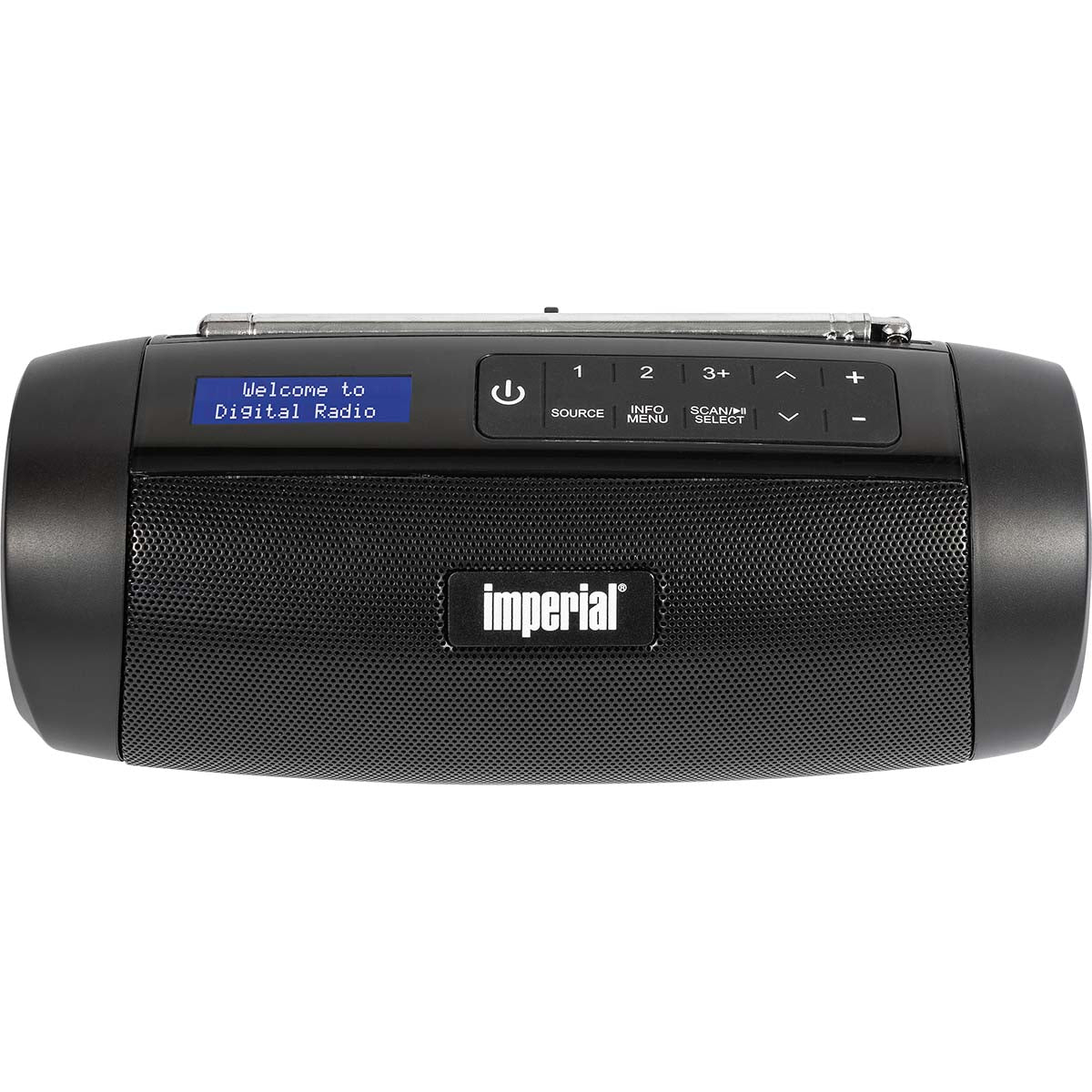 Imperial - DABMAN GO DAB+ / FM kompakt radio sort - 22-316-00