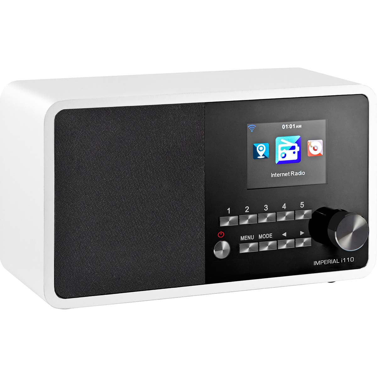 Imperial - i110 WLAN internetradio med medieafspillerfunktion Hvid - 22-322-00