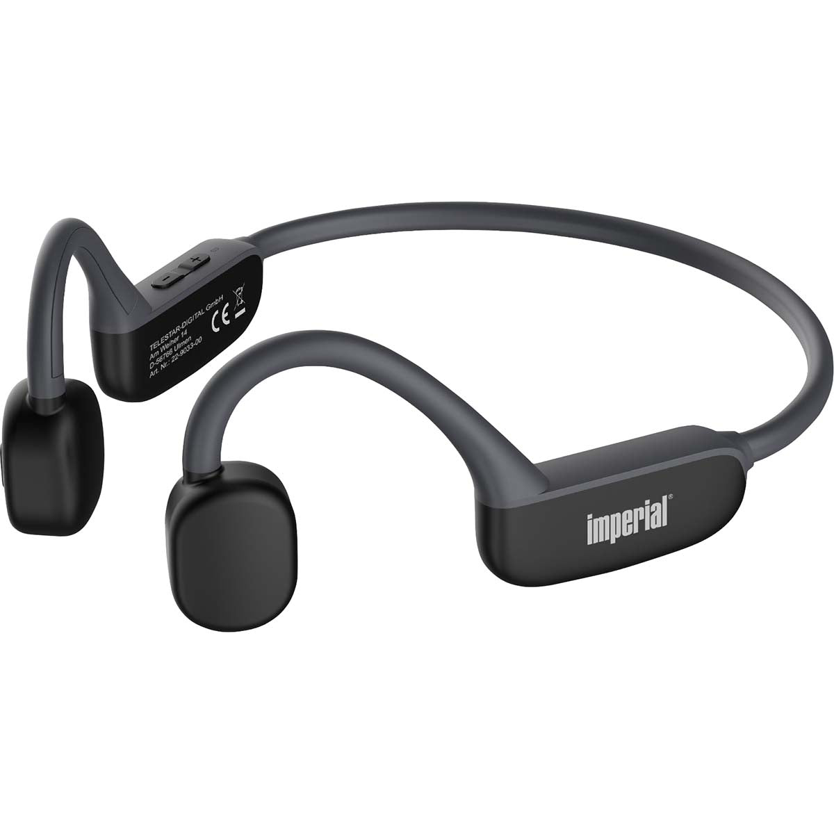 Imperial - bluTC active 1 Bone Conduction-hovedtelefoner Sort - 22-9033-00