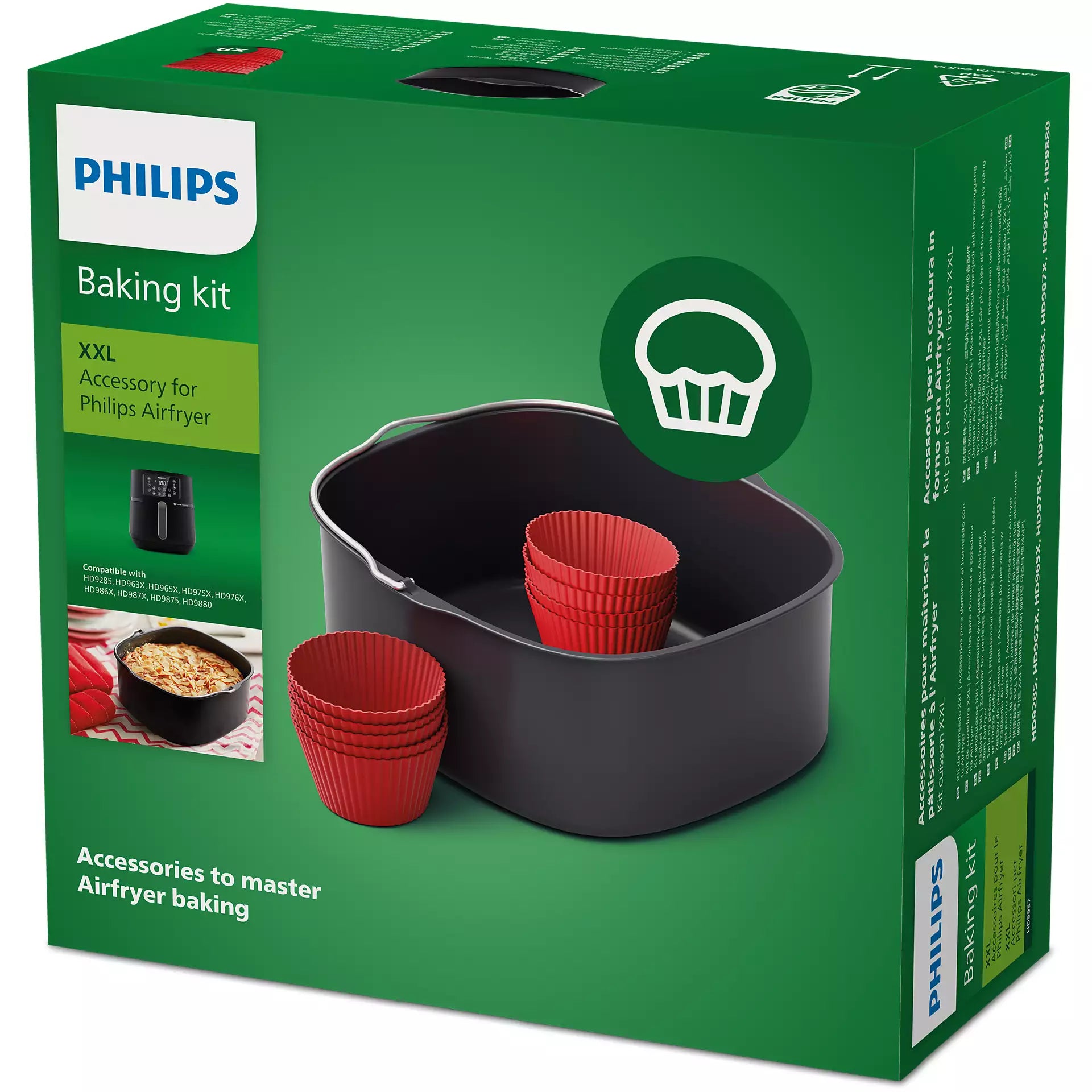 Philips HD9957/00 Airfryer Accessory Baking Kit XXL