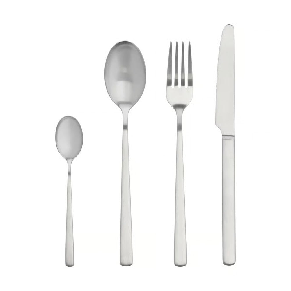 Gense Essentials Pure Bestiksæt 16 dele - Mat stål