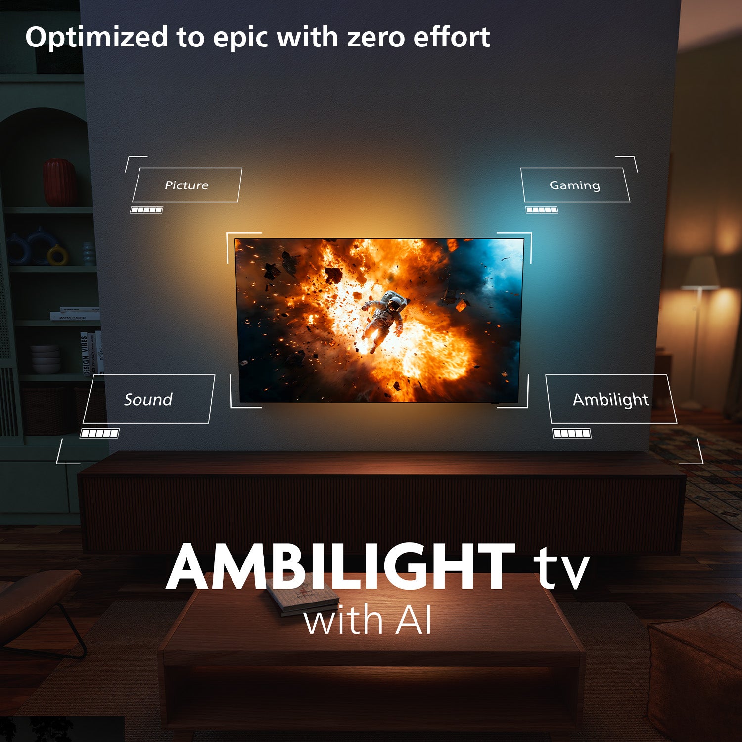 Philips 55OLED811/12 55" 4K OLED Ambilight Smart-TV