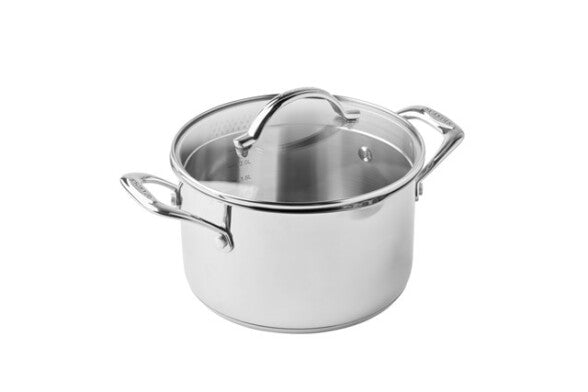 Scanpan 3.4L/20 cm gryde med glaslåg - STS