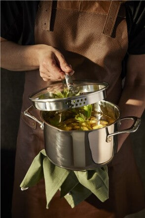 Scanpan 4.8L/24 cm gryde med glaslåg - STS