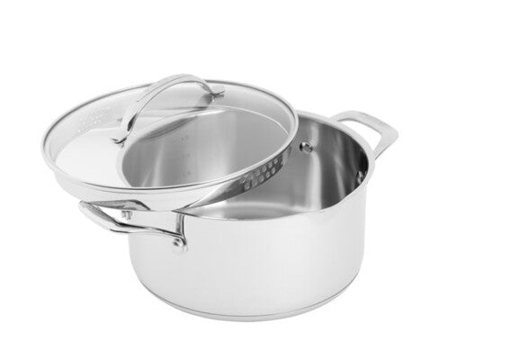 Scanpan 4.8L/24 cm gryde med glaslåg - STS