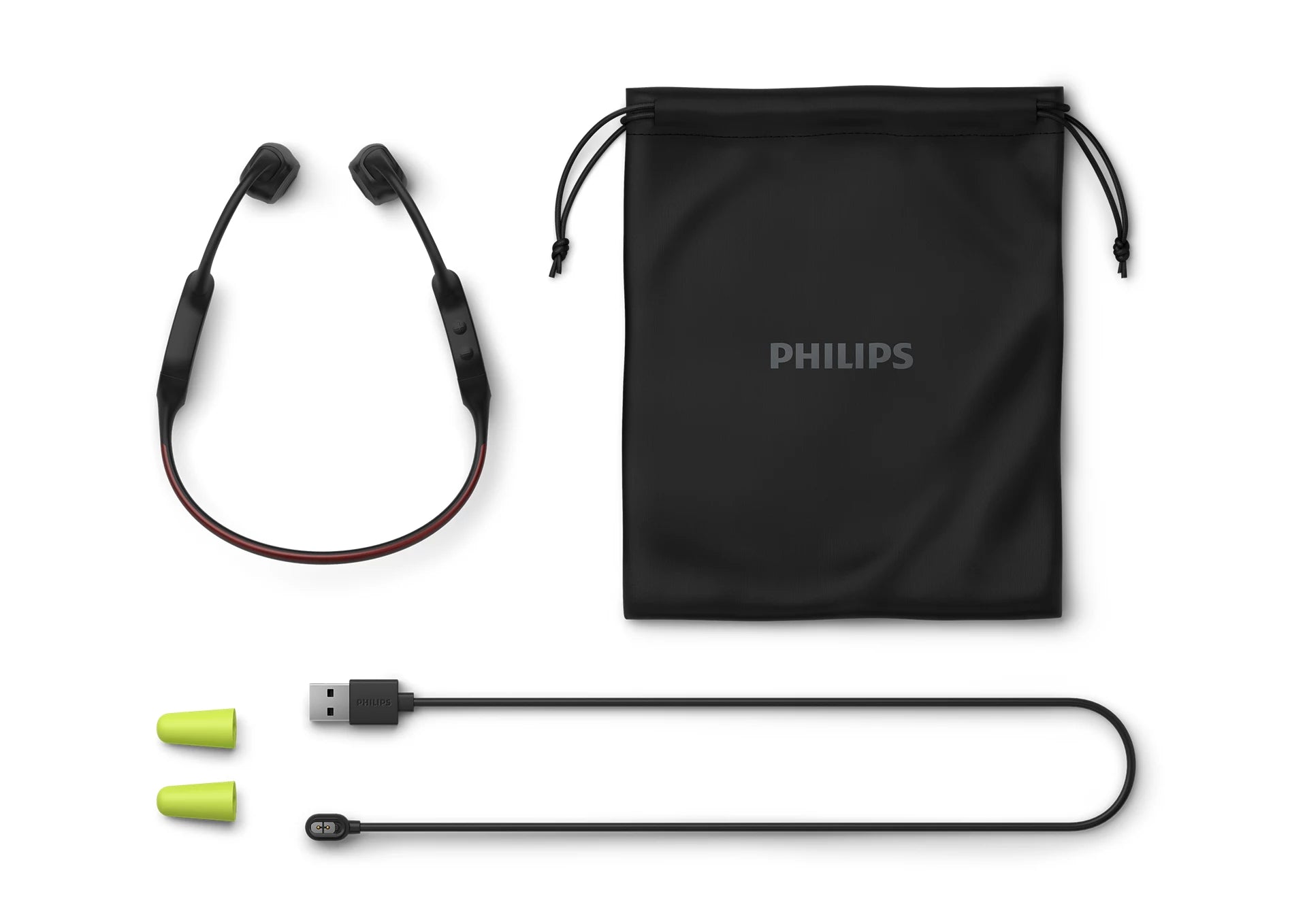 Philips TAA7607BK/00 Trådløse open-ear-sportshovedtelefoner