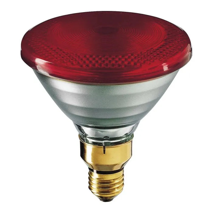 Philips PAR38 IR 175W E27 240V Infrarød Varmepære Rød