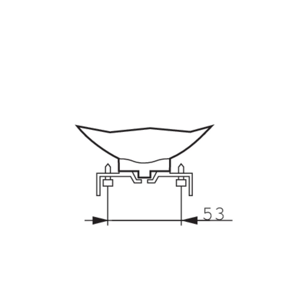 Philips 41107510 Halogenlampe 45W G53