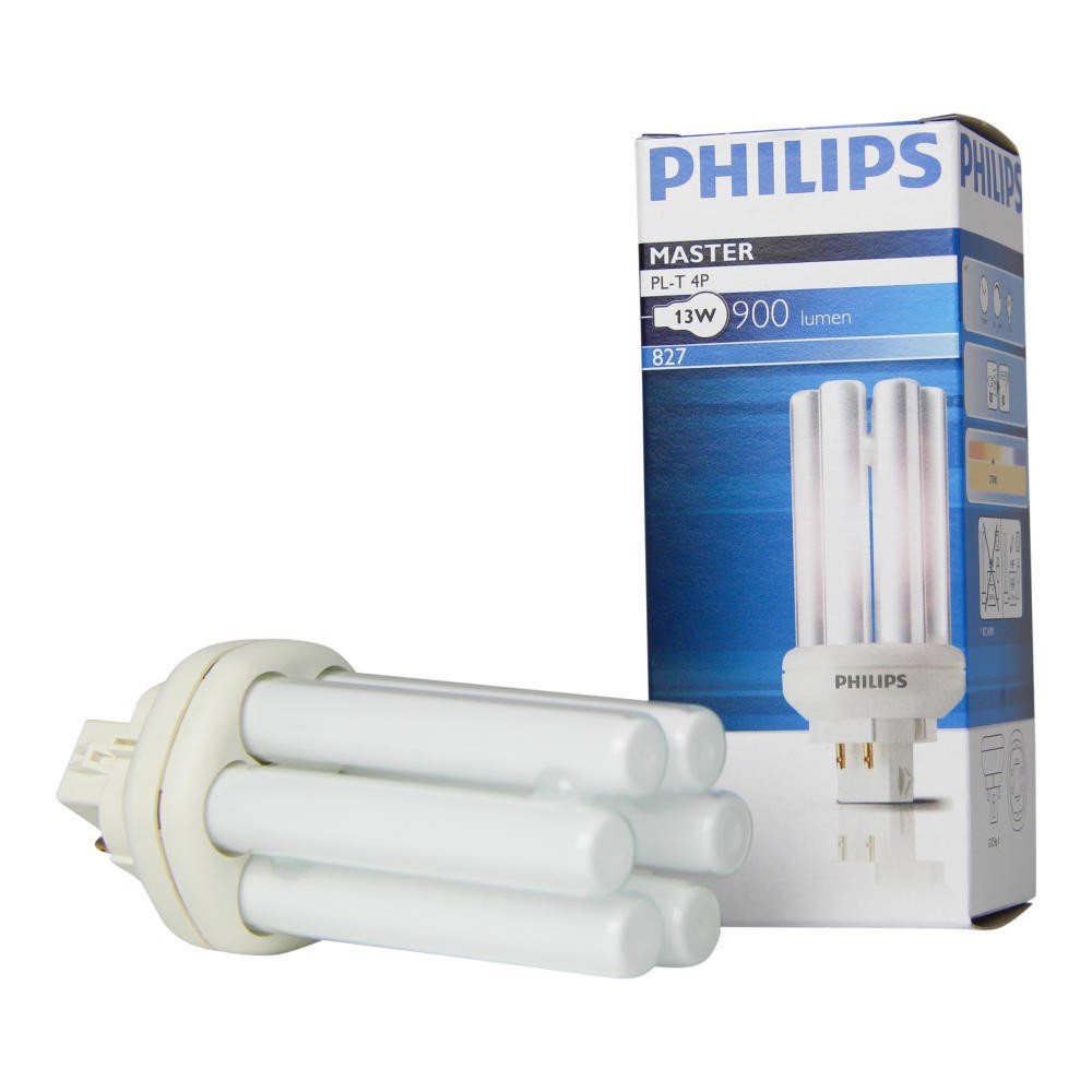 Philips MASTER PL-T 13W/827/4P Kompaktlysstofrør - Ekstra Varm Hvid