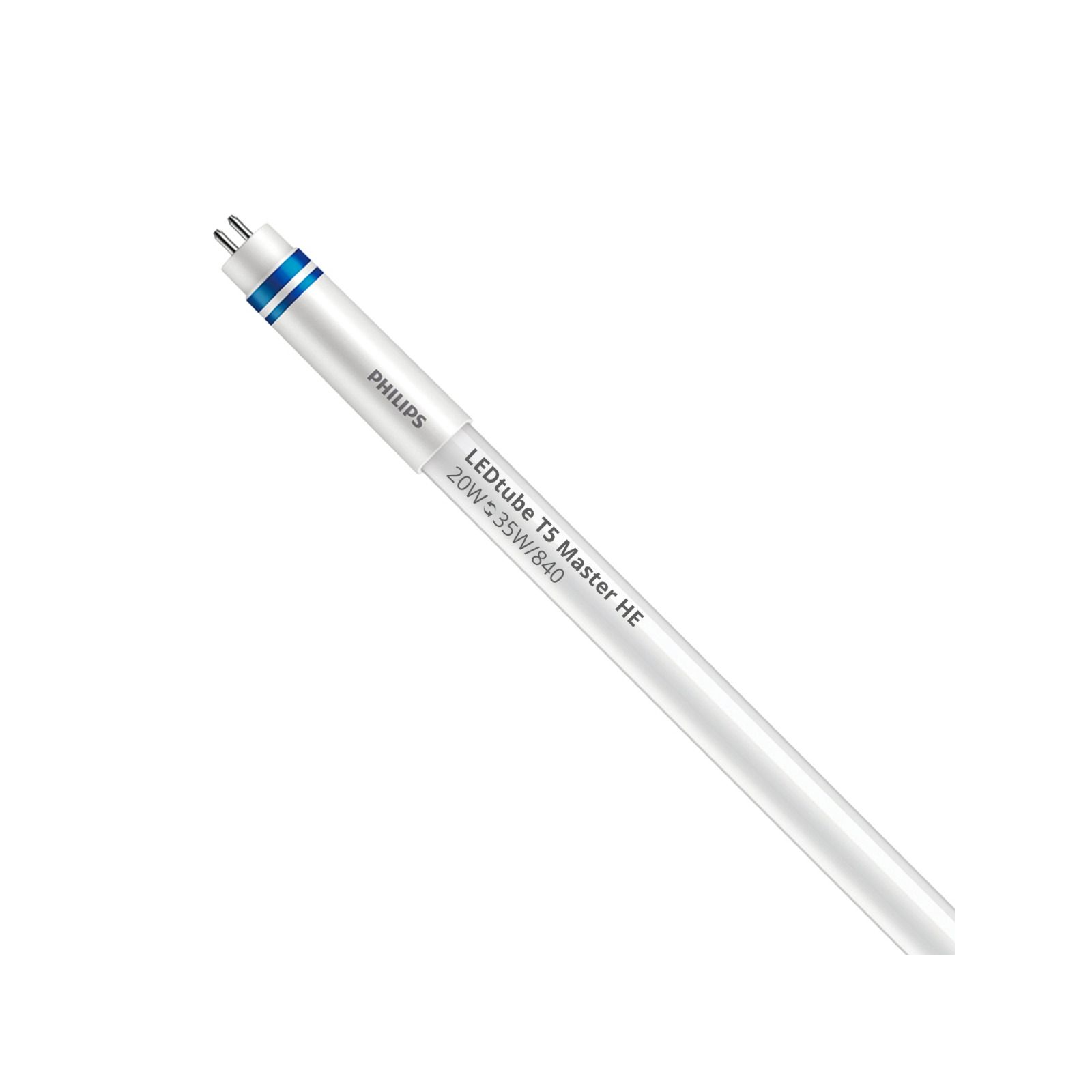 Philips LED Lysrør T5 MASTER (HF) High Efficiency 20W 3000lm - 840 kold hvid | 145cm - erstatter 35W