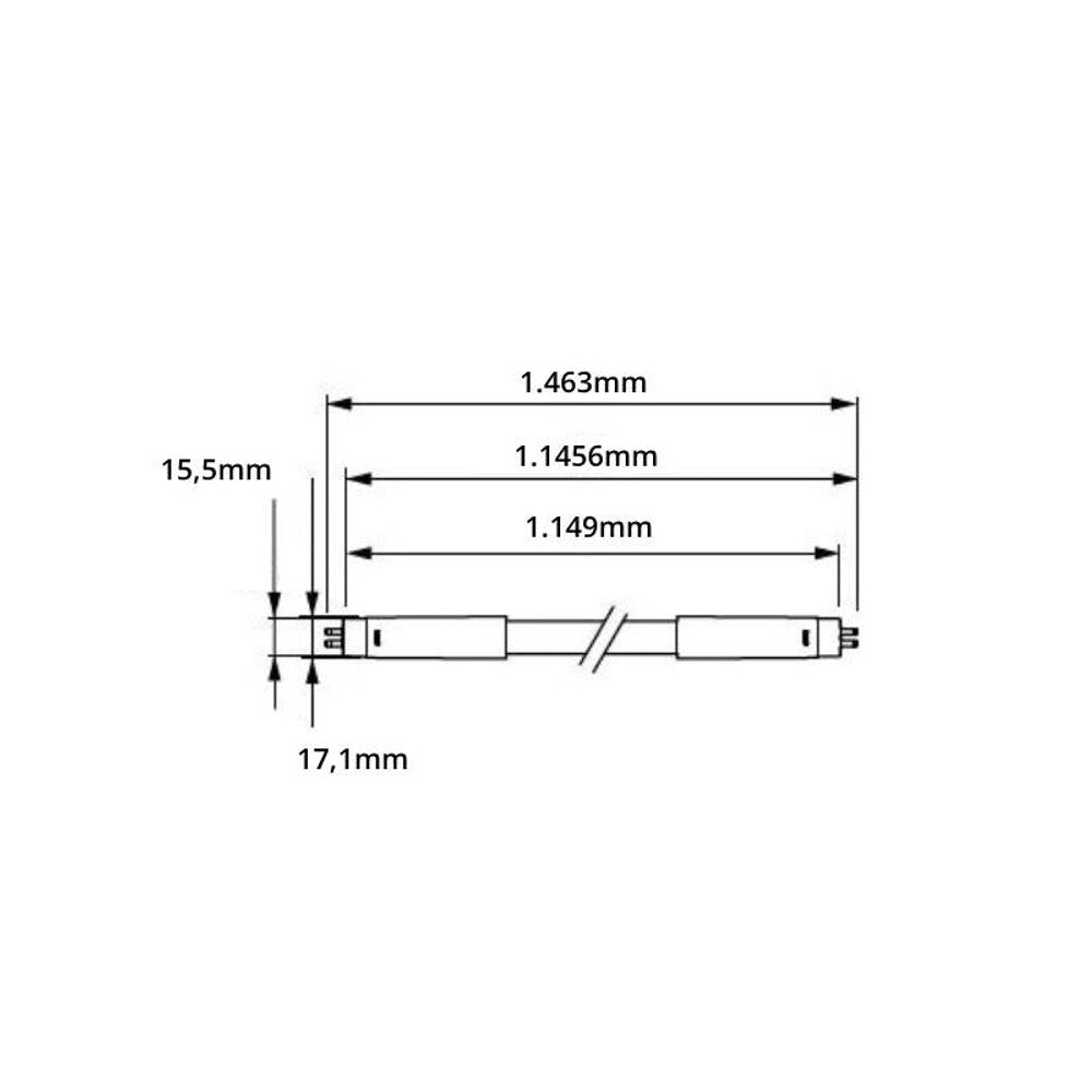 Philips MASTER LEDtube T5 HO 26W 840 LED Lysrør, G5 145 cm
