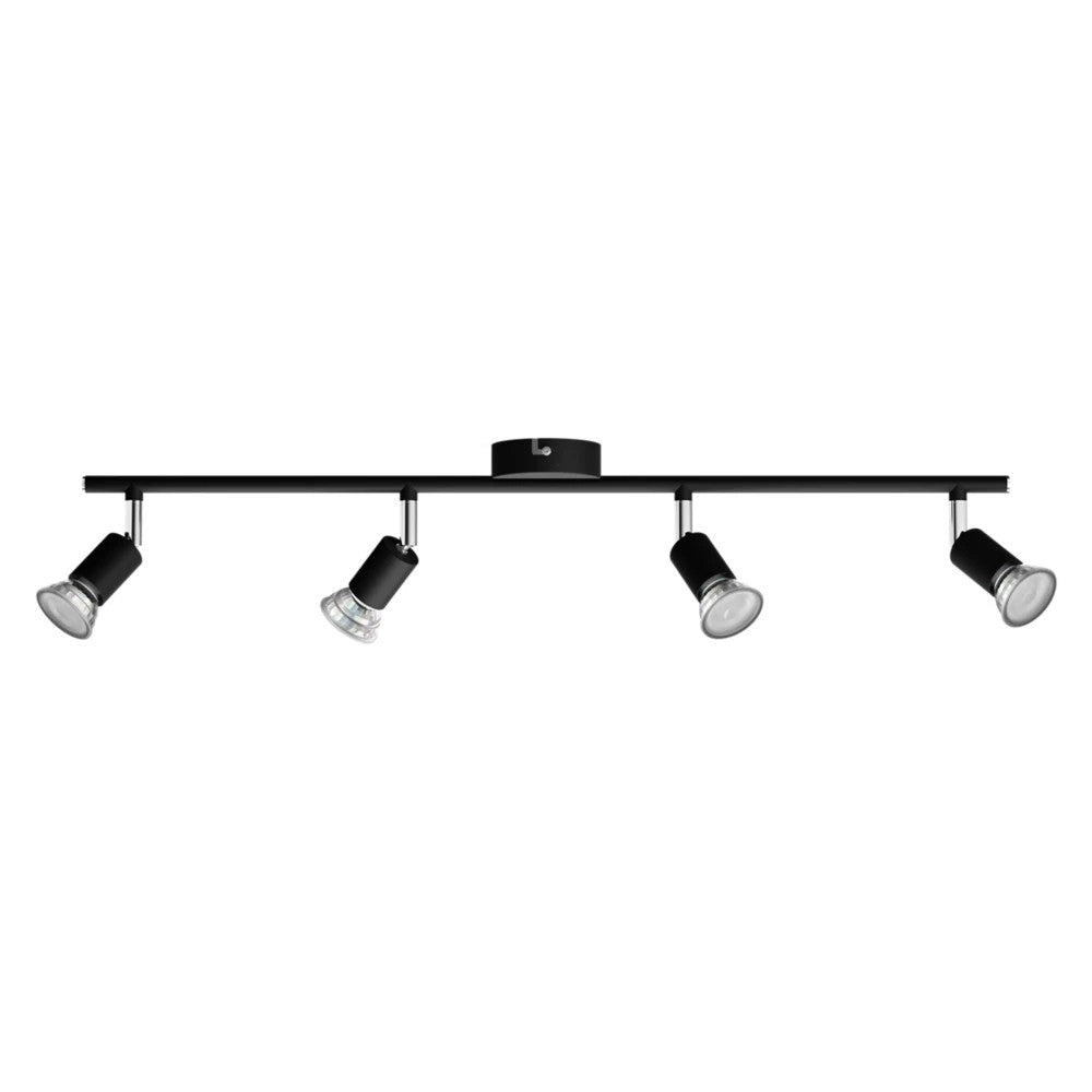 Philips Limbali Loftspot GU10 4x50W - Sort