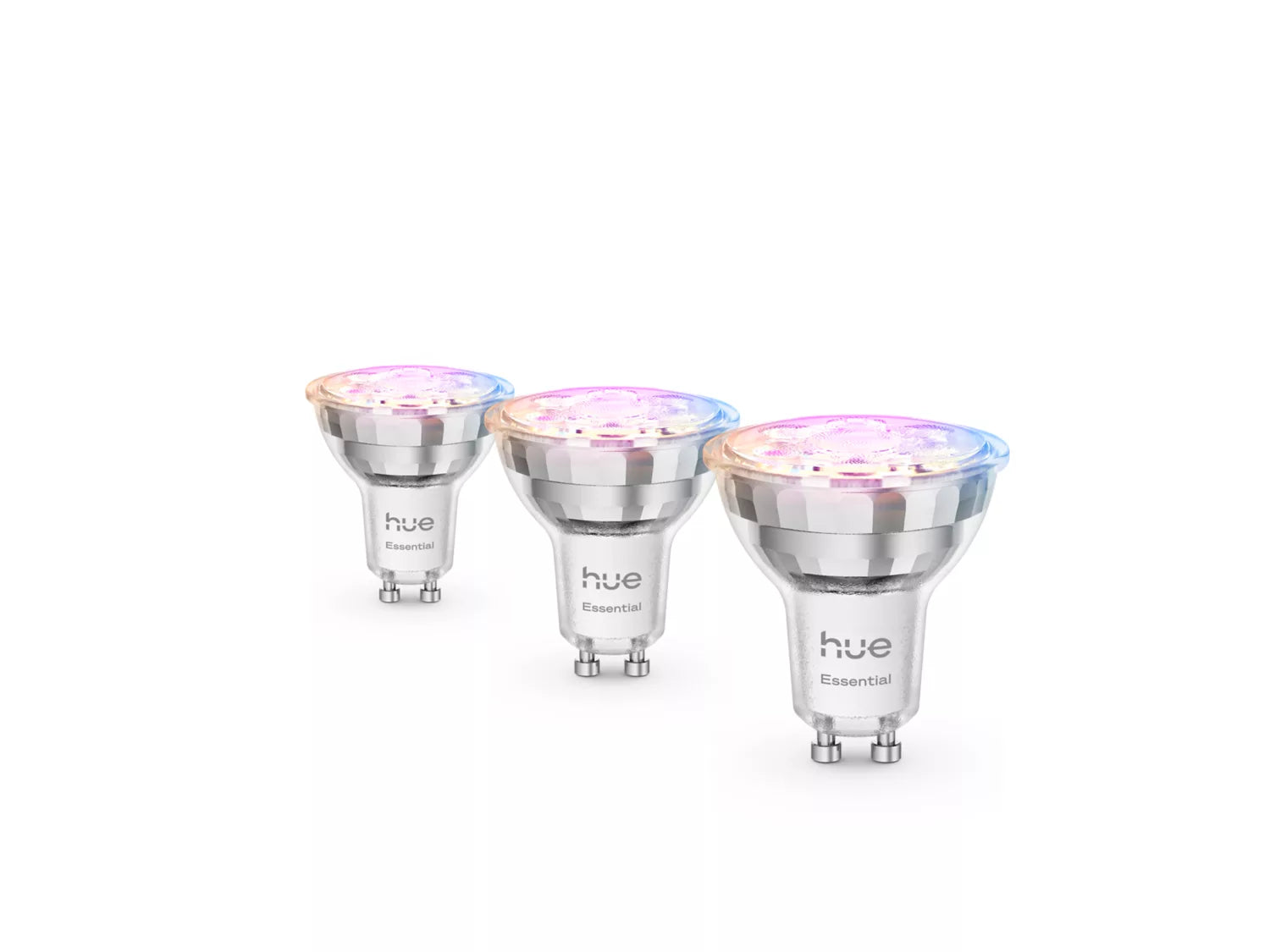Philips Hue Essential GU10 - spots - 345 lm - 4,7 W - 3-pak