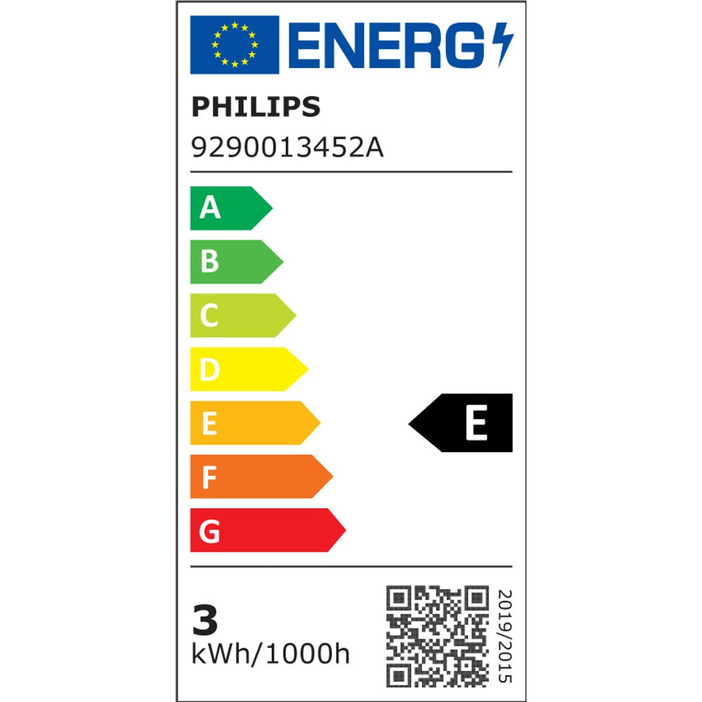 EU-energimærke: EU-energimærke, PHILIPS LED Classic Kerte, 25W, E14, varm hvid, mat ikke dæmpbar, 2-pak BOX (klasse E)