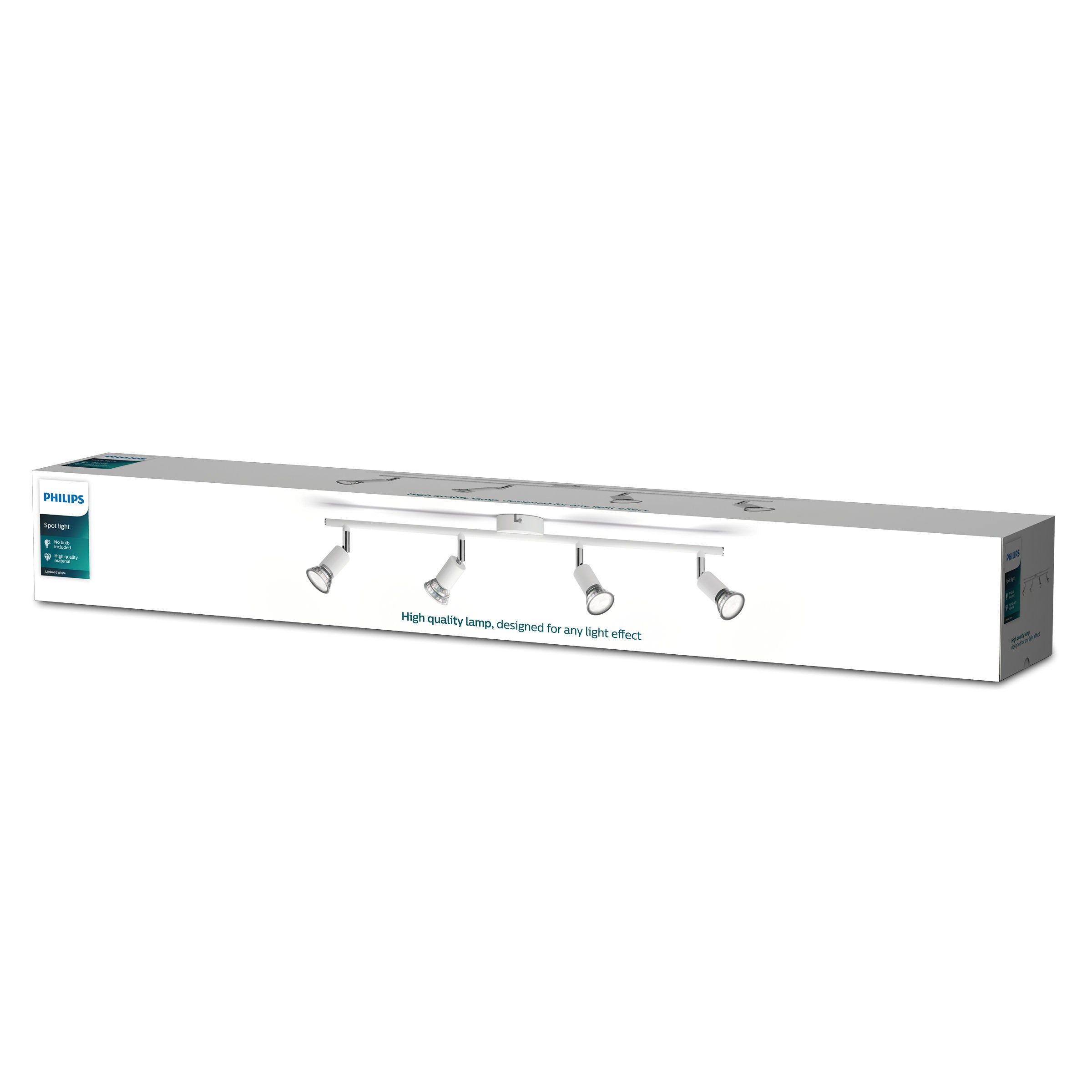 Limbali bar/tube white 4x50W 230V