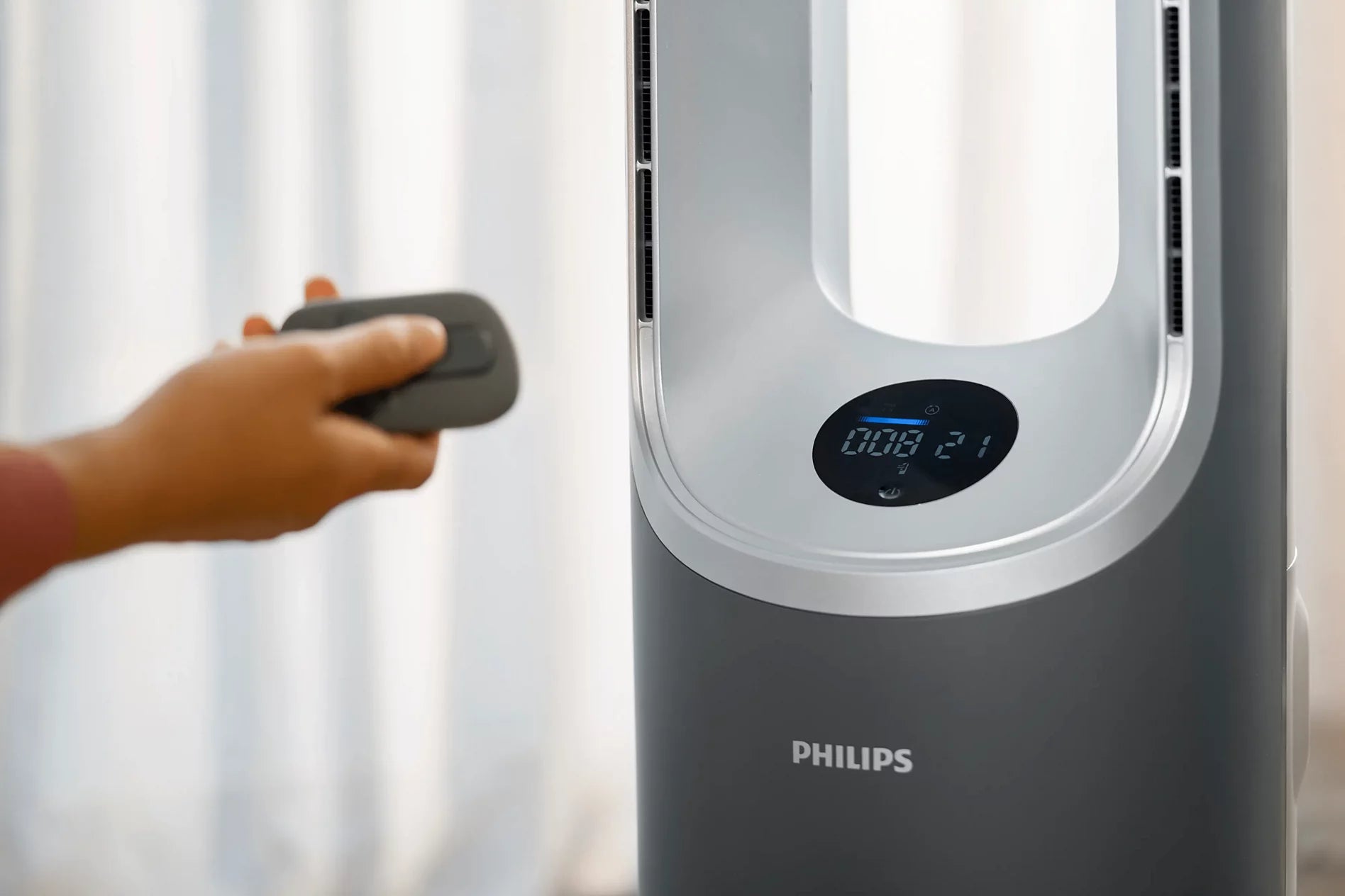 Philips AMF870/15 Air Performer 8000 Series 3-i-1 luftrenser, blæser og varmer