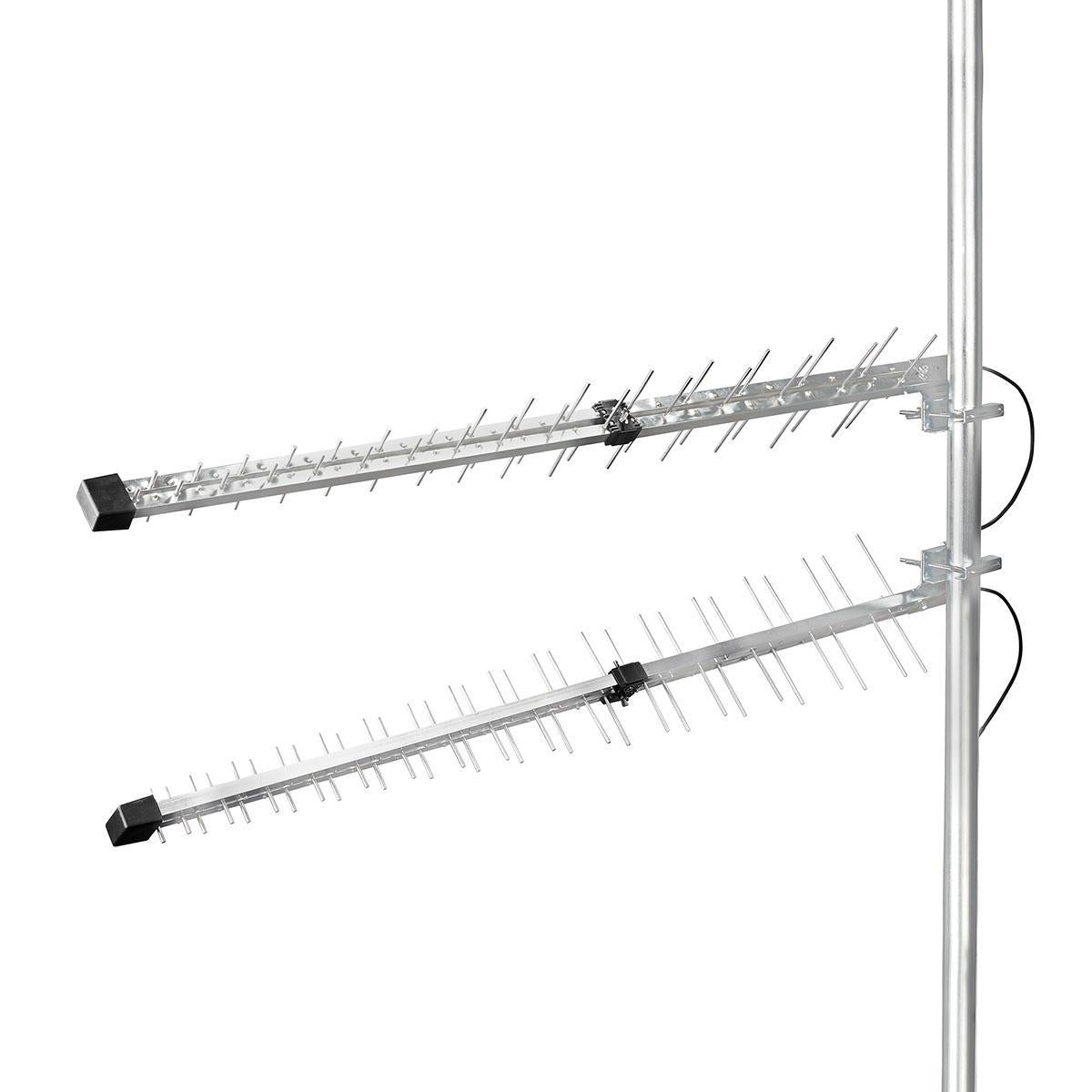 Nedis - 5G / 4G / 3G antenne | 4G | Udendørs | 698 - 3800 MHz | Forstærkning: 15 dB | 0.30 m | Sølv - ANOR4G30ME