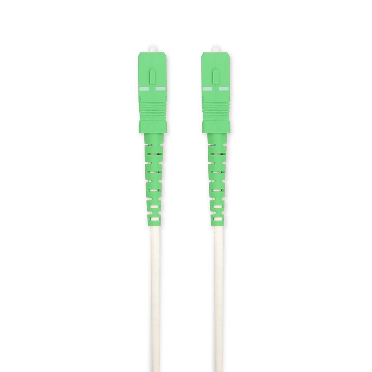 Nedis - Glasfiber Patchkabel | SMF (Single Mode Phase) | SC/APC | SC/APC | 100 Gbps | 6.00 m | Hvid | Gift Box with Euro Lock - CCGB89600WT60