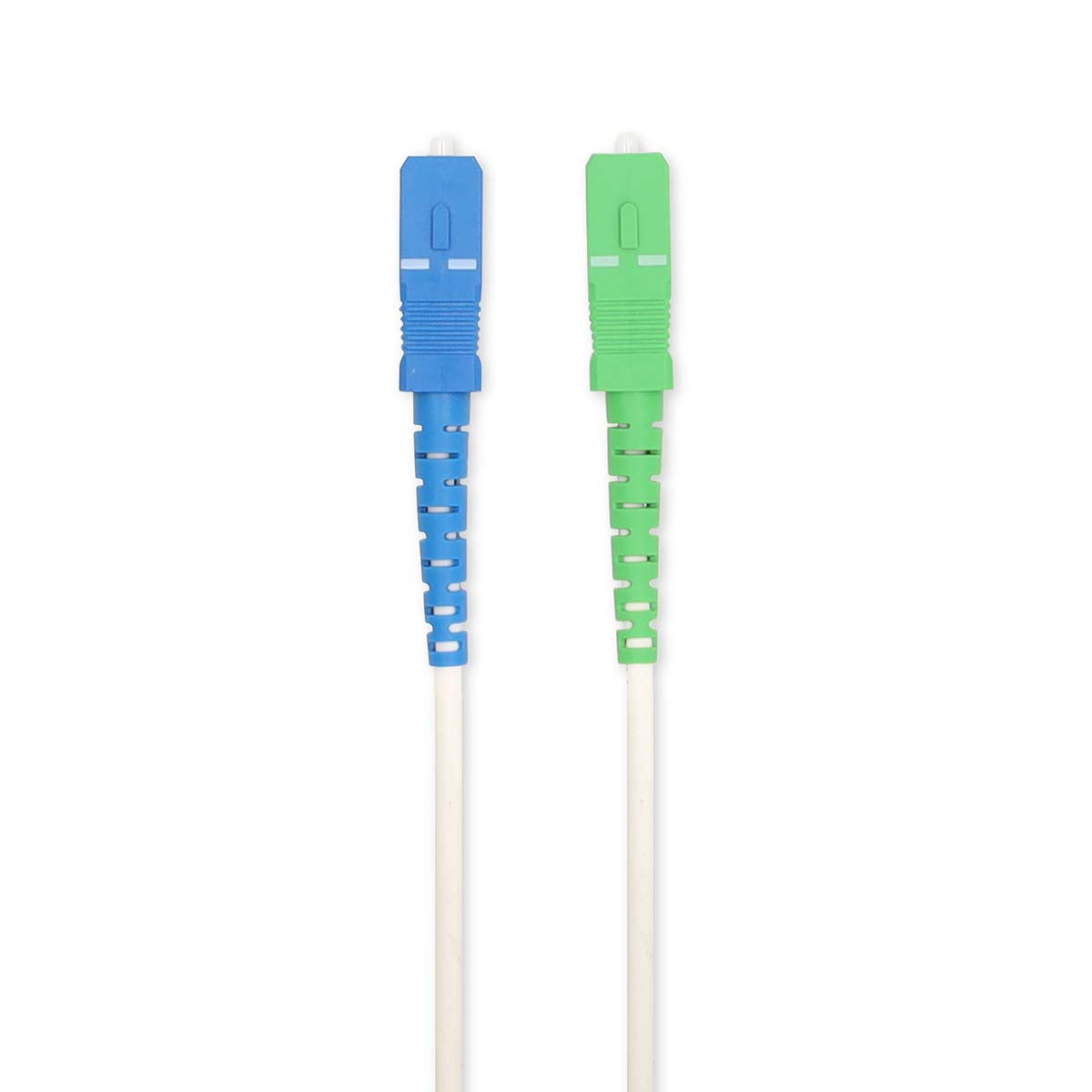 Nedis - Glasfiber Patchkabel | SMF (Single Mode Phase) | SC/APC | SC/UPC | 100 Gbps | 6.00 m | Hvid | Gift Box with Euro Lock - CCGB89610WT60