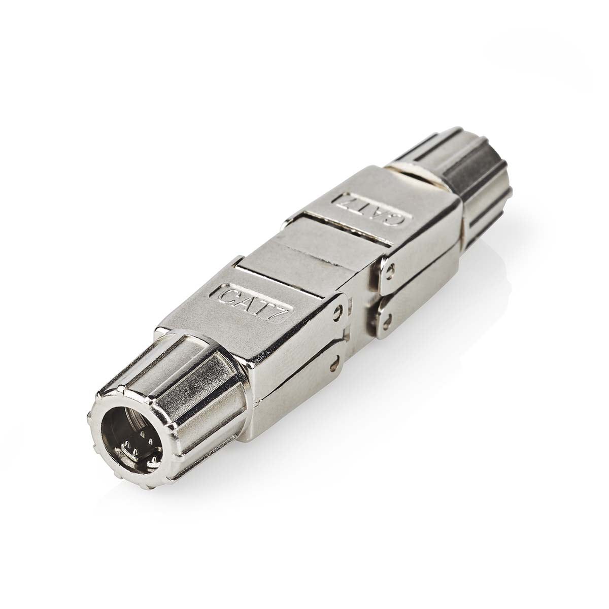 Nedis - Netværkskobling | CAT7 | Skærmet | RJ45 Hun | RJ45 Hun | Lige | Metal | Box - CCGB89020ME