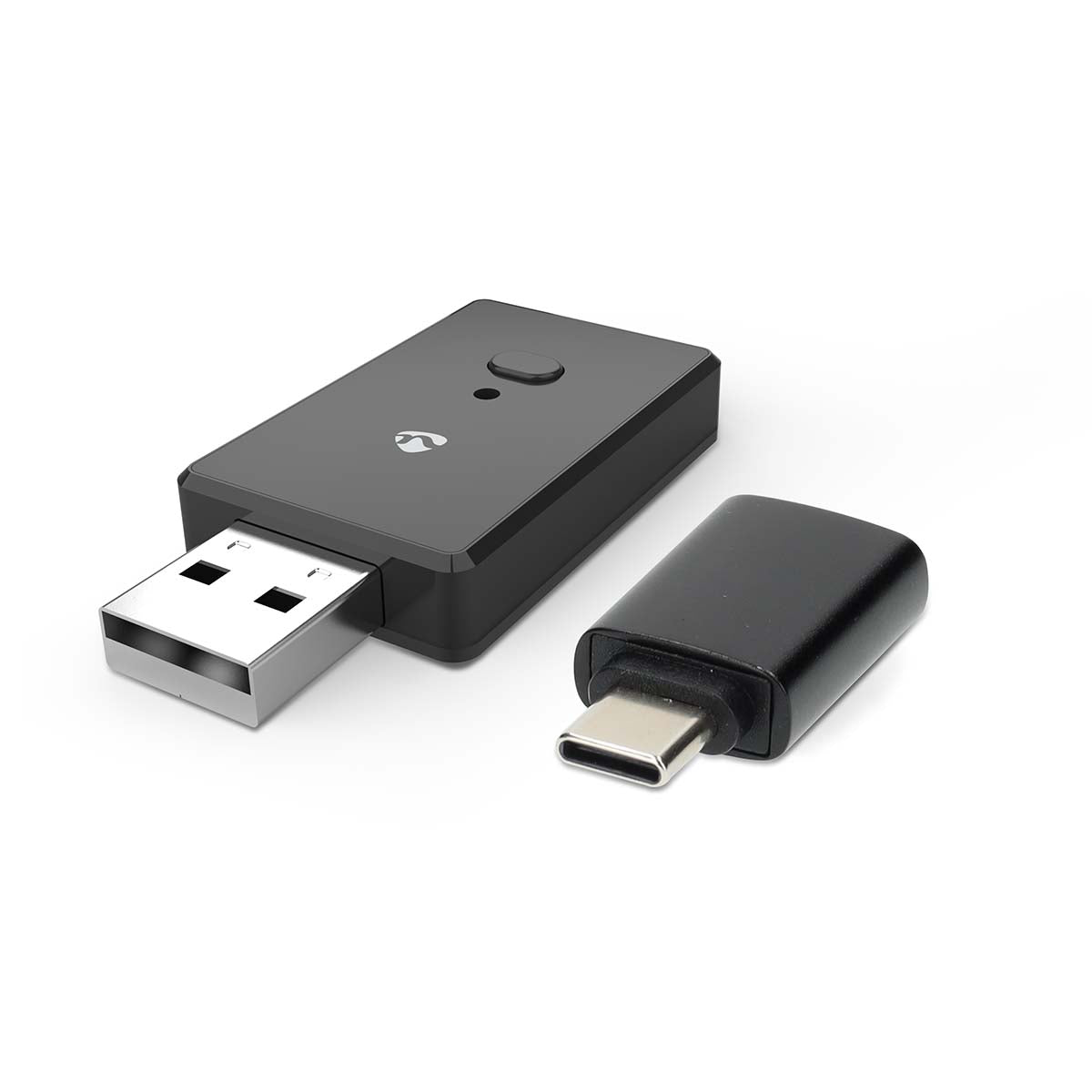 Nedis - Trådlös Bilstereoadapter | Android Auto / Apple Carplay | AAC / SBC | Svart - CKAA2400BK