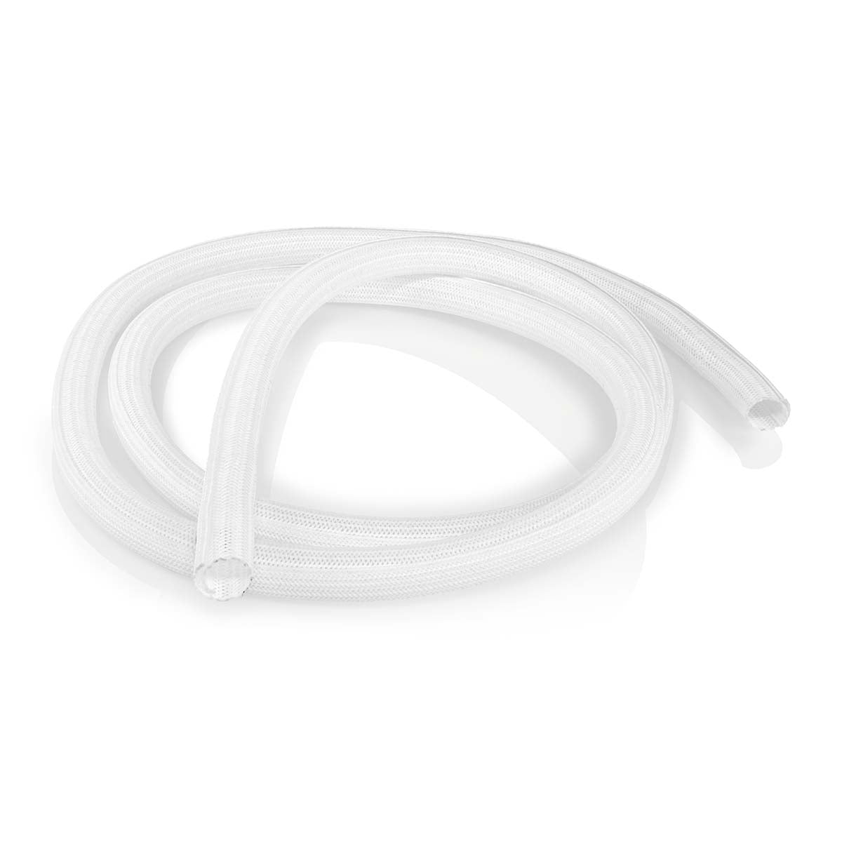 Nedis - Kabel Management | Ærme | 1 stk. | Maksimal tykkelse på kabel: 15 mm | Nylon | Hvid - CMSL0015WT200