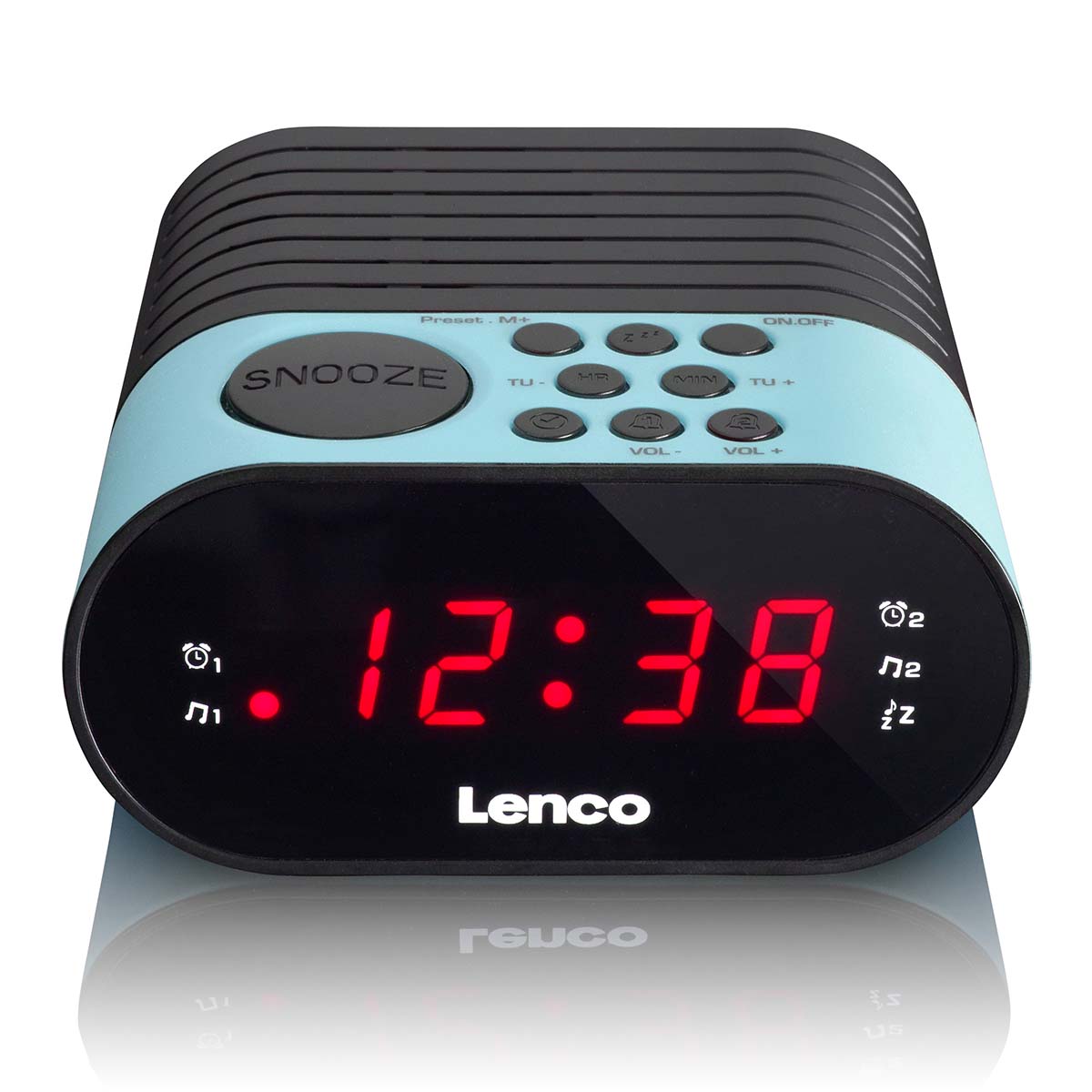 Lenco - Ur-radio Blå - CR-07 BLUE